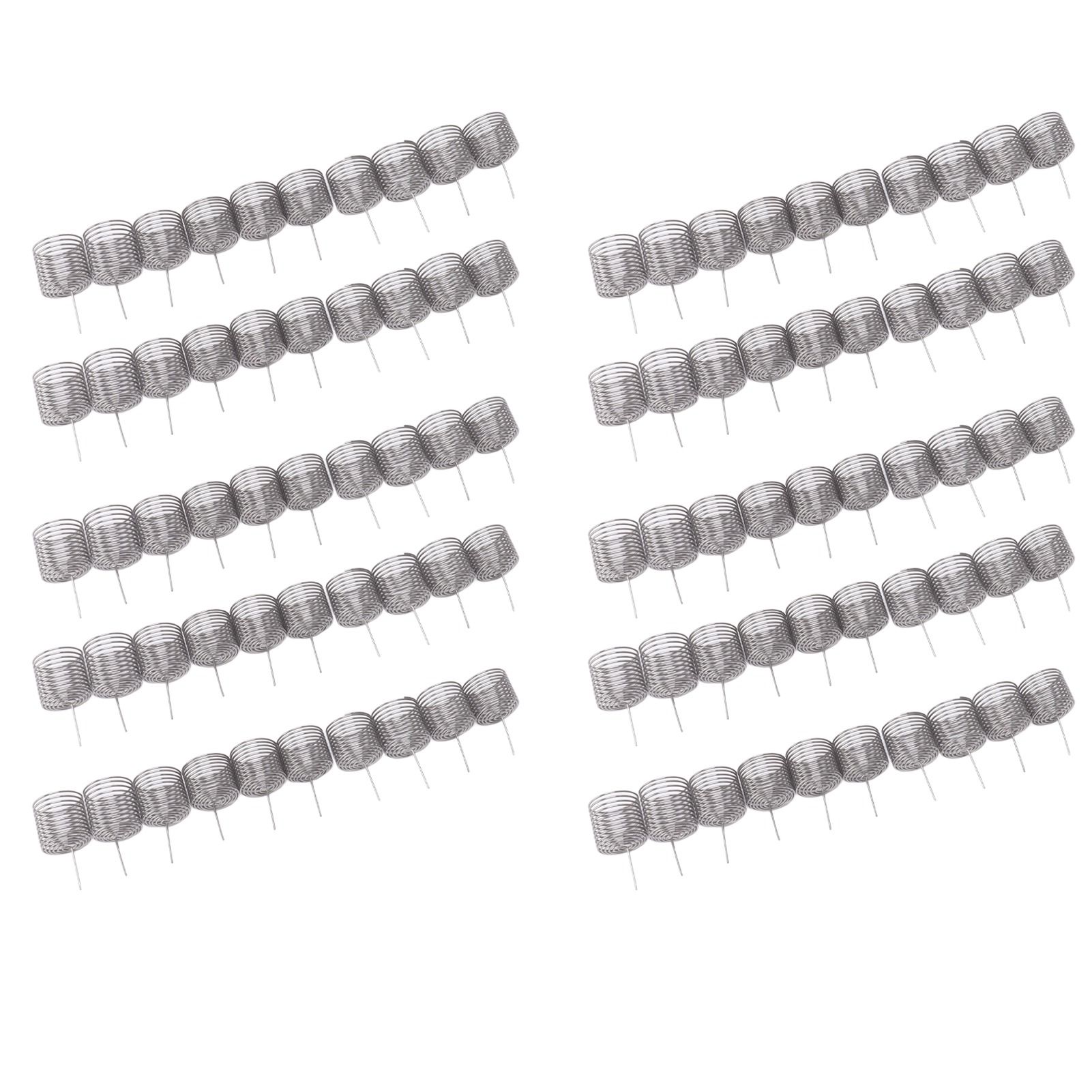 100PCS Fertilizer Mesh Basket Column Shape Stainless Steel Nutrition Box Tools for Garden Nursery Large - Image 8