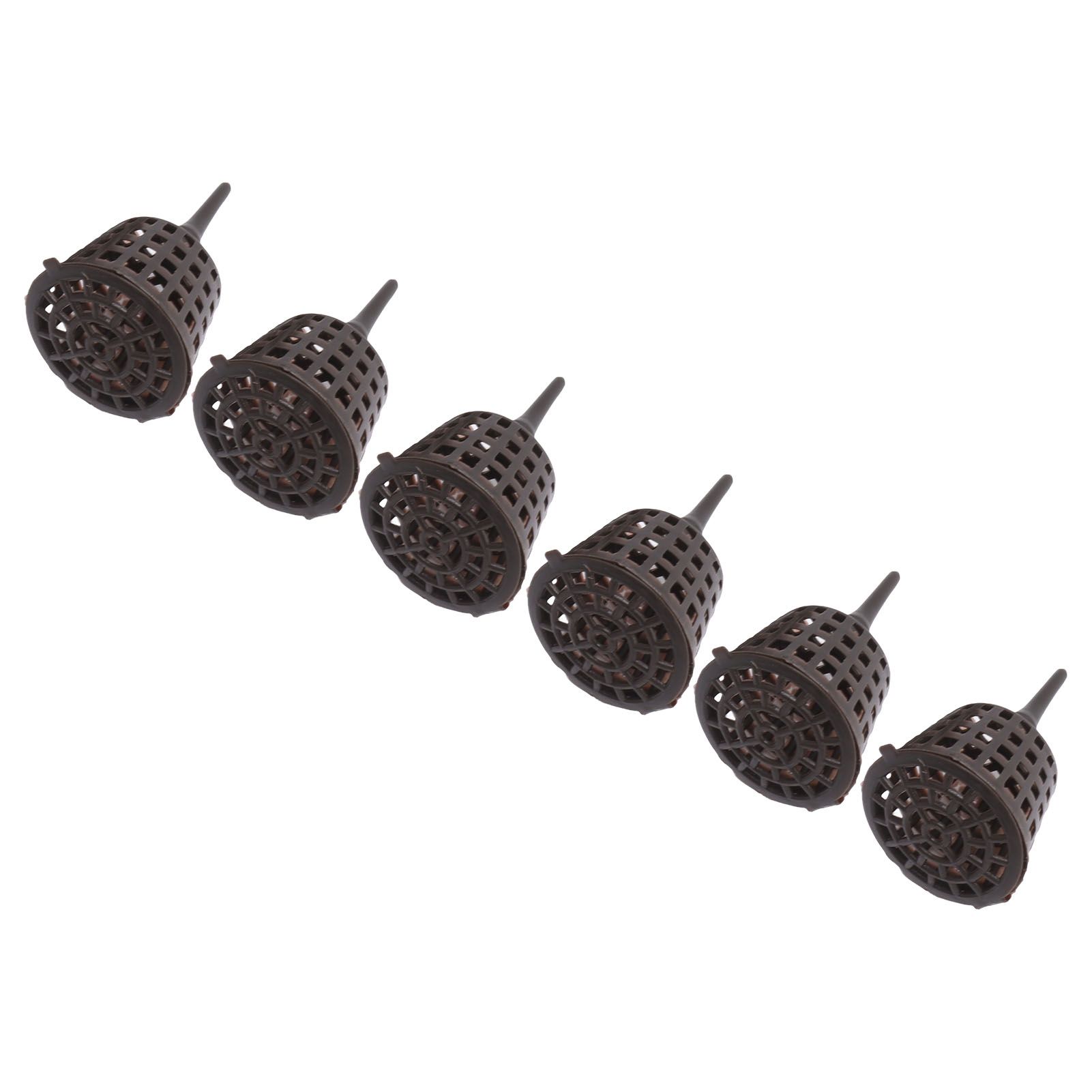 100PCS Plastic Fertilizer Mesh Basket with Lid Planting Fertilizer Net Pot for Succulent Orchid Bonsai Small Size with Lid - Image 6