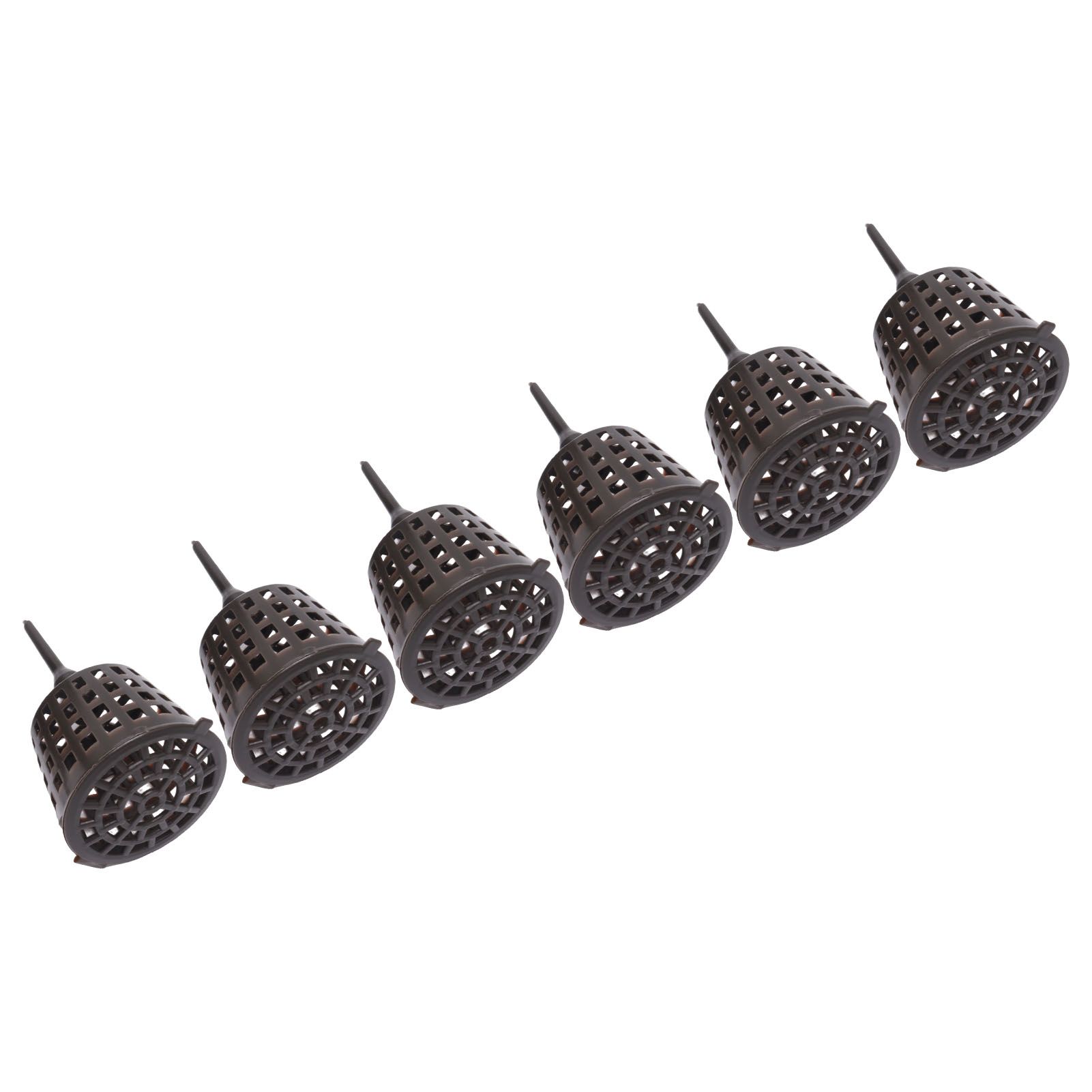100PCS Plastic Fertilizer Mesh Basket with Lid Planting Fertilizer Net Pot for Succulent Orchid Bonsai Large Size with Lid - Image 7