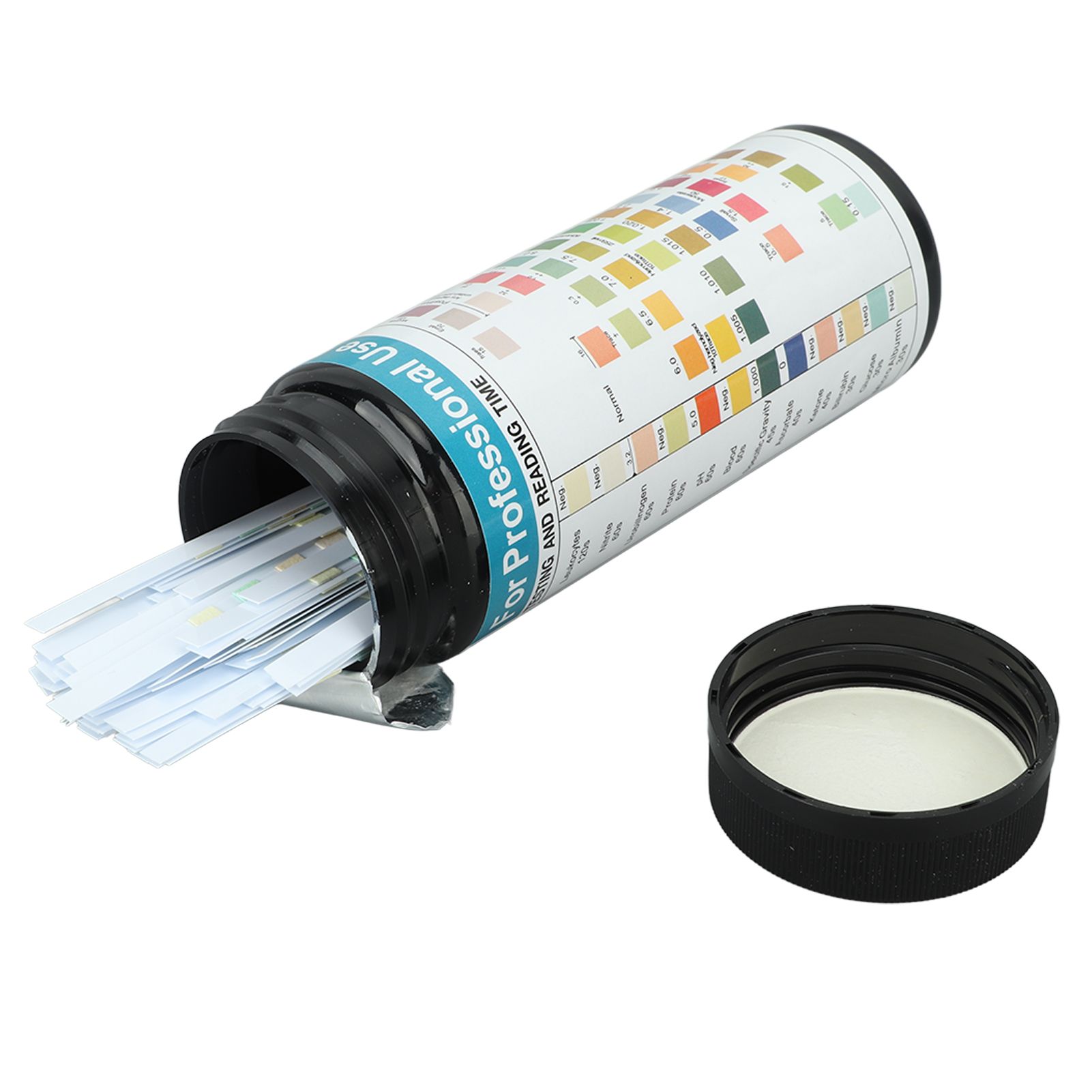100pcs Urine Test Strips Rapid Diagnostic Urine Test Strips Portable 12 Tests Glucose Test Strips for Home Hospital Laboratory - Image 1