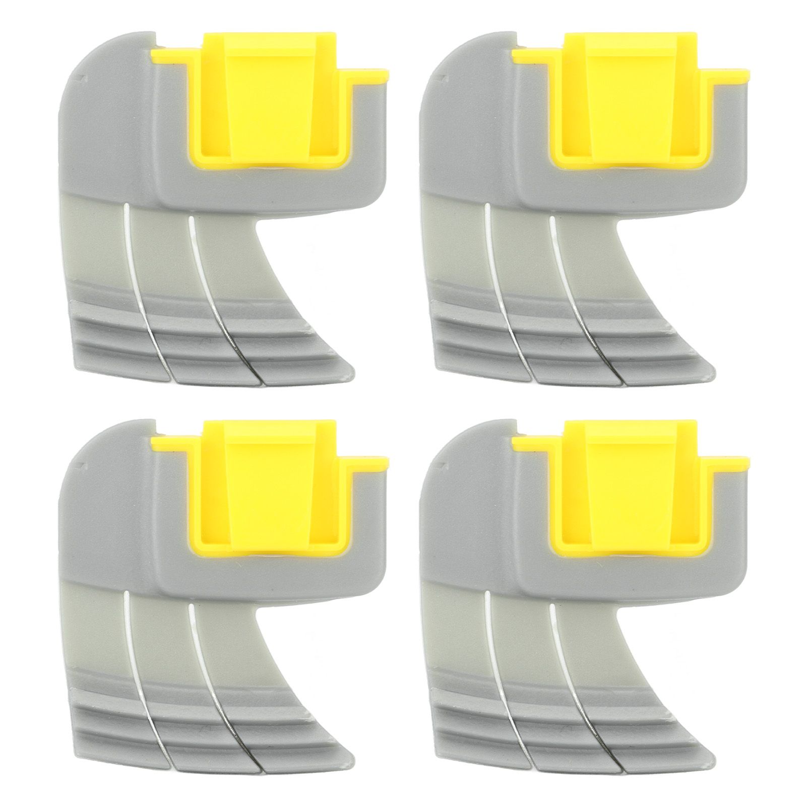 4pcs Cyclonic Scrubbing Brushes Plastic Rubber Cyclonic Brush Replacement Parts for Zodiac MX8 Mx6 Cleaner R0714400 - Image 1