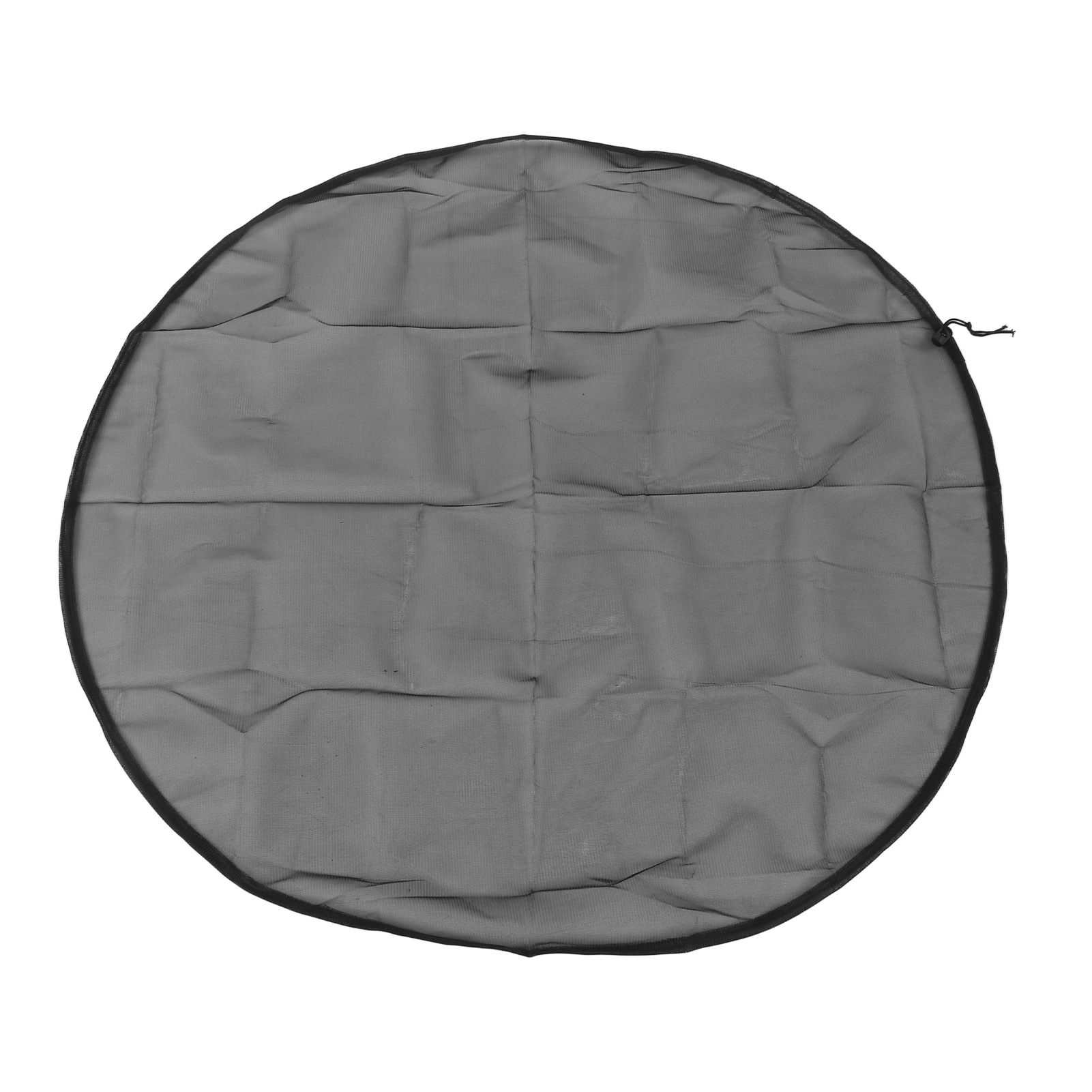 Rain Barrel Net Cover Polyester Rain Barrels Mesh Cover Practical Drawstring Water Collection Buckets Tank Protector for Yard Garden - Image 1
