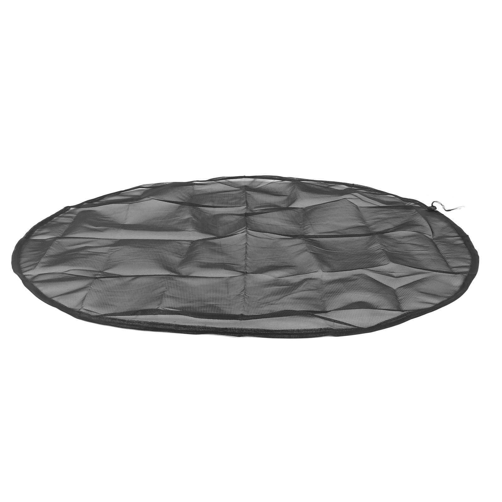 Rain Barrel Net Cover Polyester Rain Barrels Mesh Cover Practical Drawstring Water Collection Buckets Tank Protector for Yard Garden - Image 3