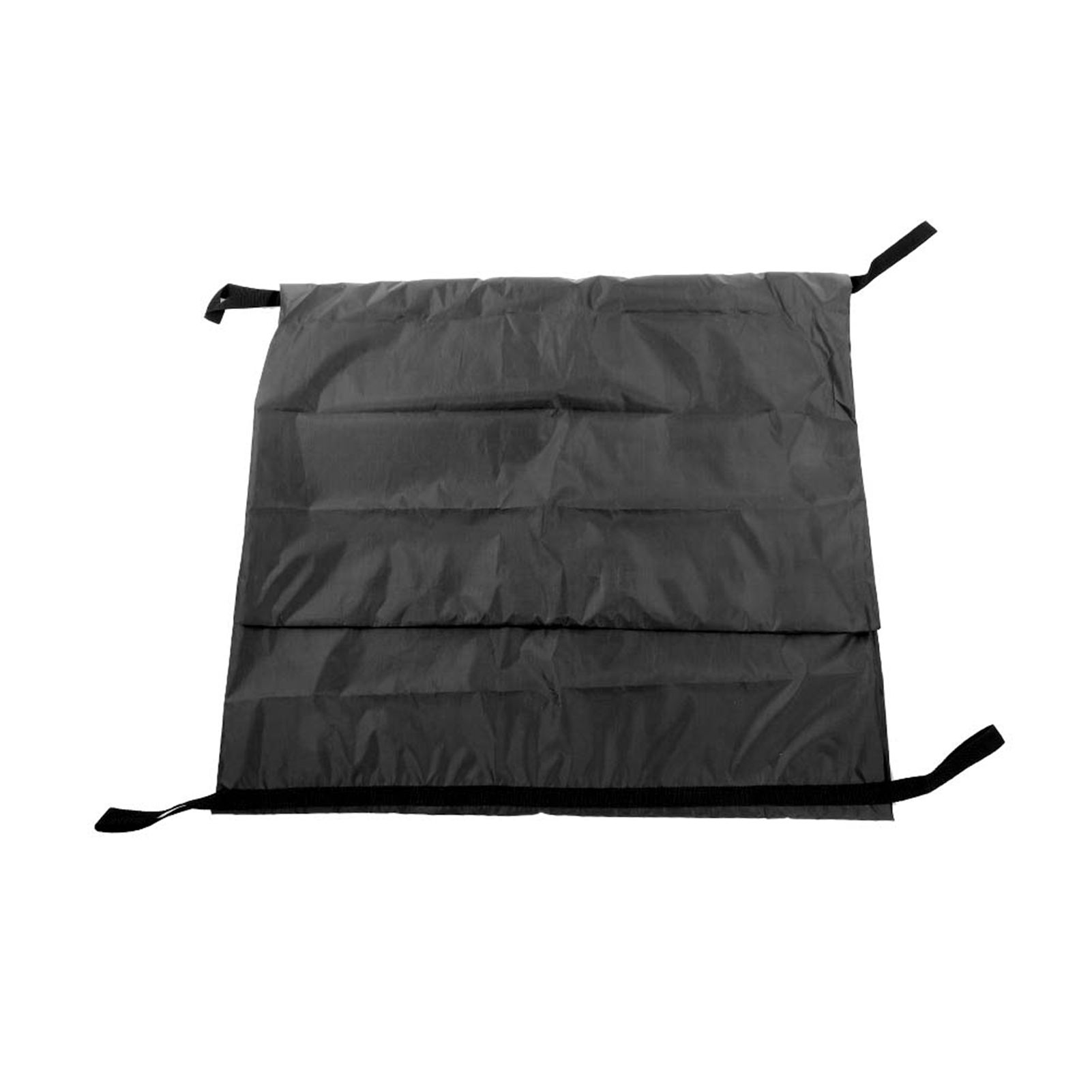 Black Emergency Cadaver Body Bag Oxford Cloth Body Storage Bag 210D Waterproof for Funeral Hospital Transportation 210x75cm/82.7x29.5in - Image 3