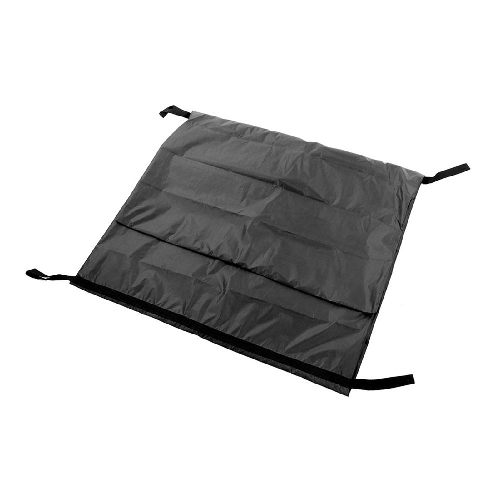 Black Emergency Cadaver Body Bag Oxford Cloth Body Storage Bag 210D Waterproof for Funeral Hospital Transportation 210x75cm/82.7x29.5in - Image 4