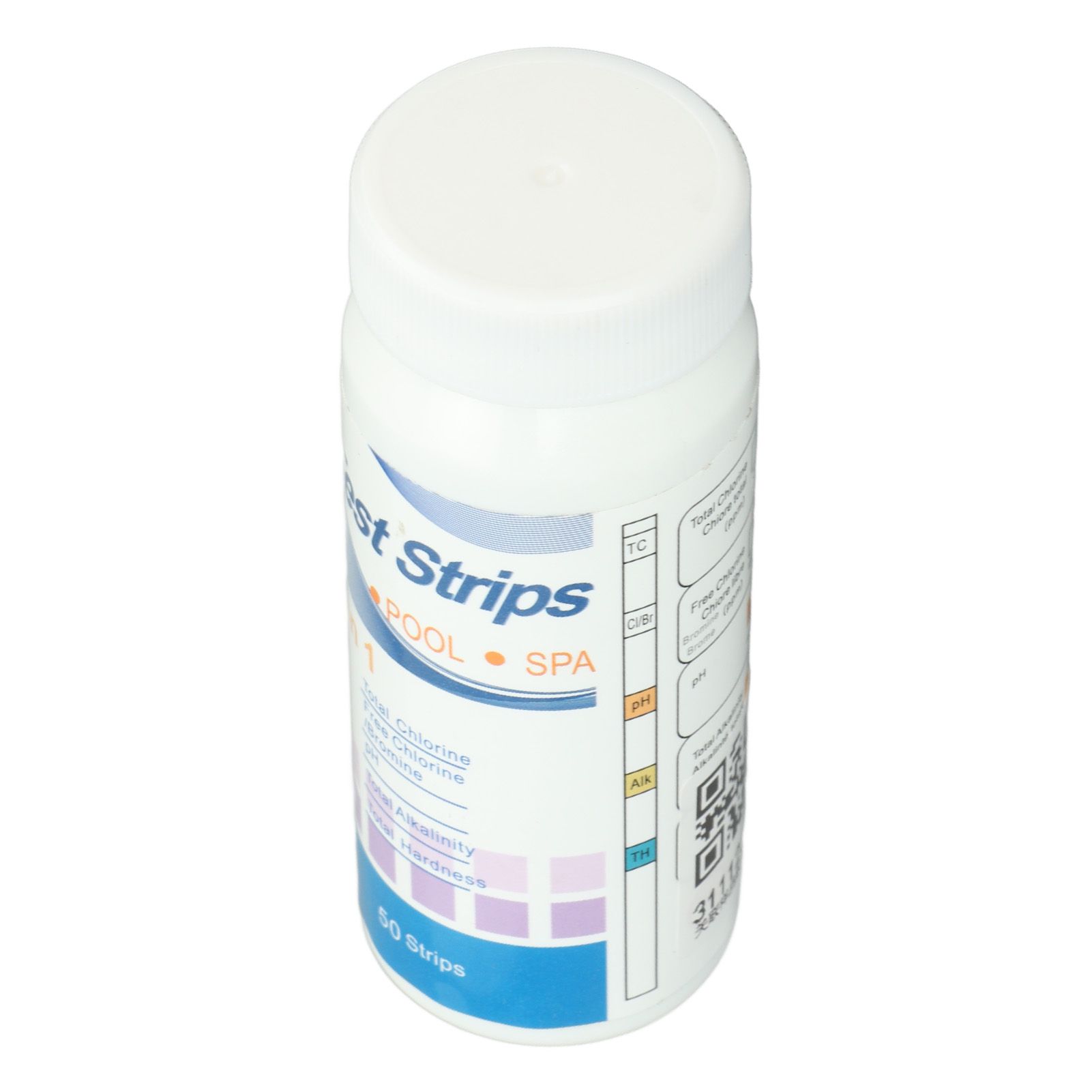 50pcs Swimming Pool Test Papers 5 in 1 Test Water Quality PH Cl Total Alkali Free Chlorine Pool Test Strips - Image 4
