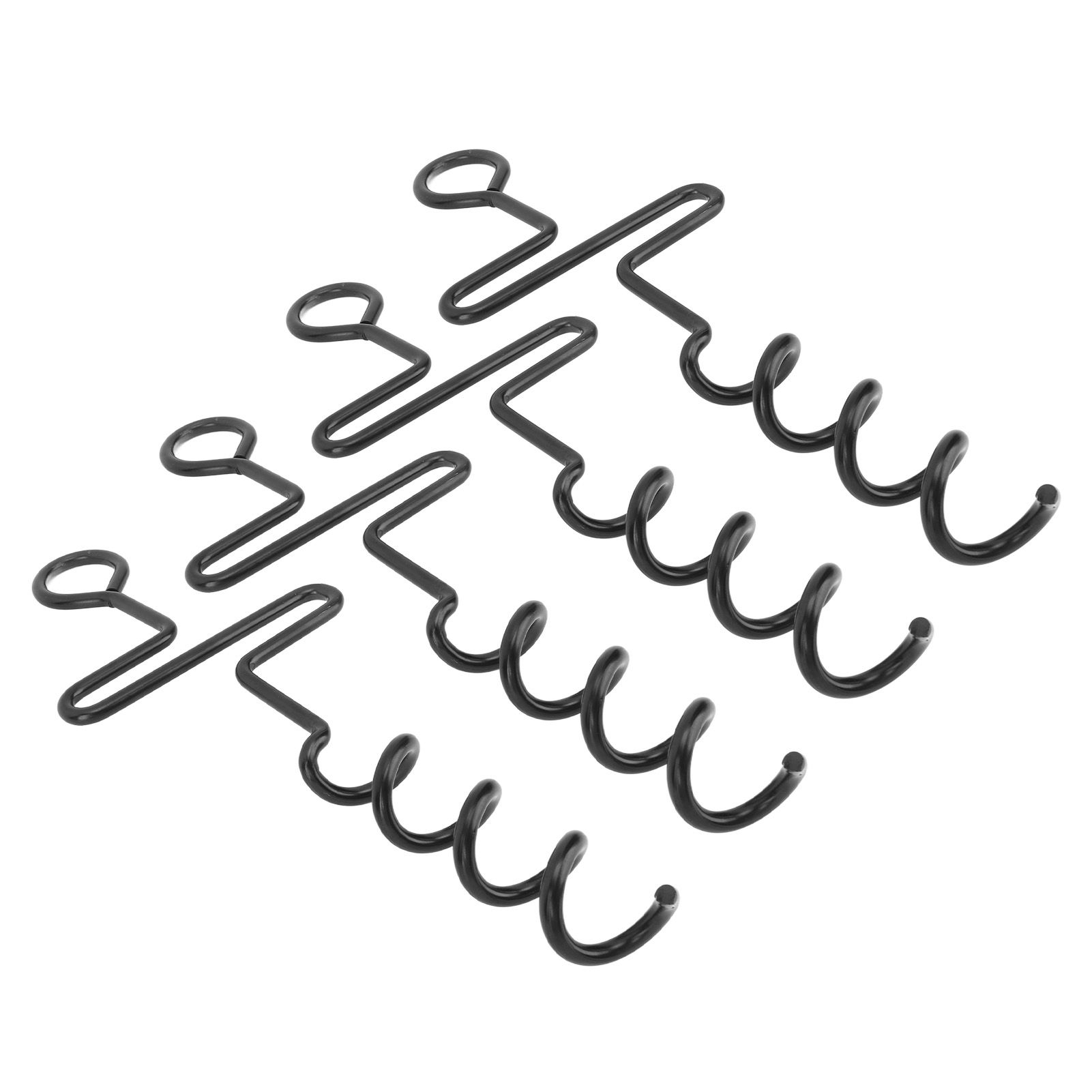 4PCS Spiral Tent Tacks Iron Stable Spiral Type Heavy Duty Spiral Tent Stake for Tent Trampolines Garden Fence - Image 7