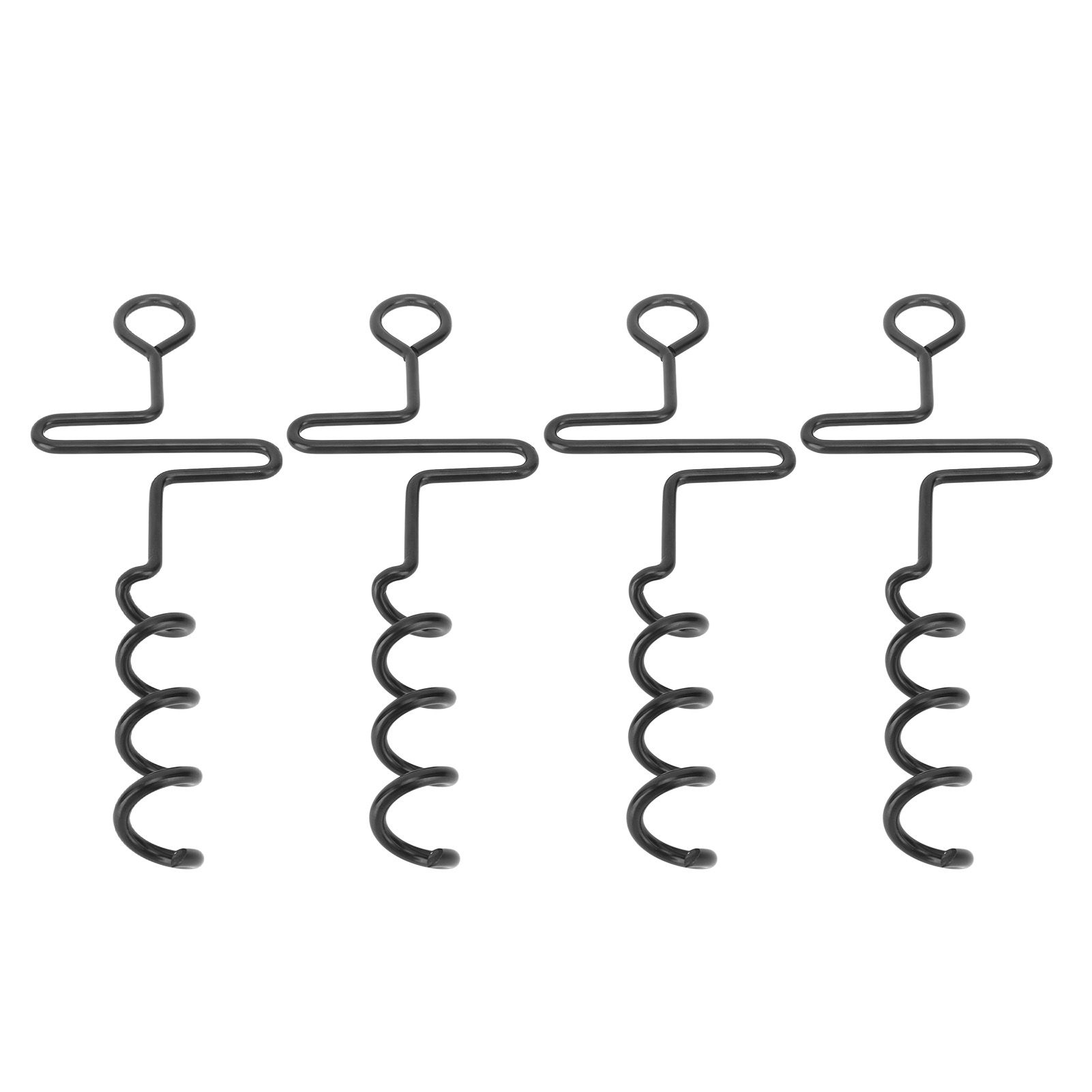 4PCS Spiral Tent Tacks Iron Stable Spiral Type Heavy Duty Spiral Tent Stake for Tent Trampolines Garden Fence - Image 8