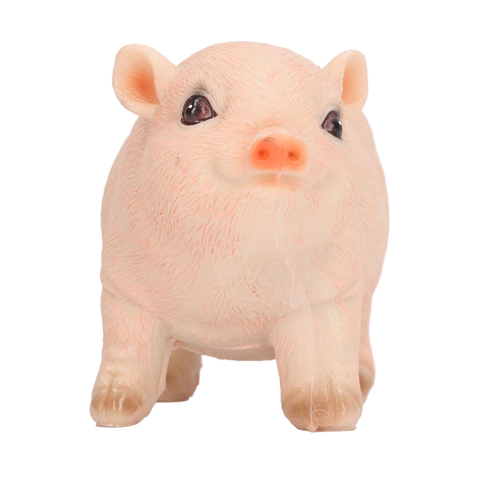 Cute Pig Garden Statue Resin Animals Figurine Outdoor Sculpture Resin Lawn Ornament Mini Pink - Image 2