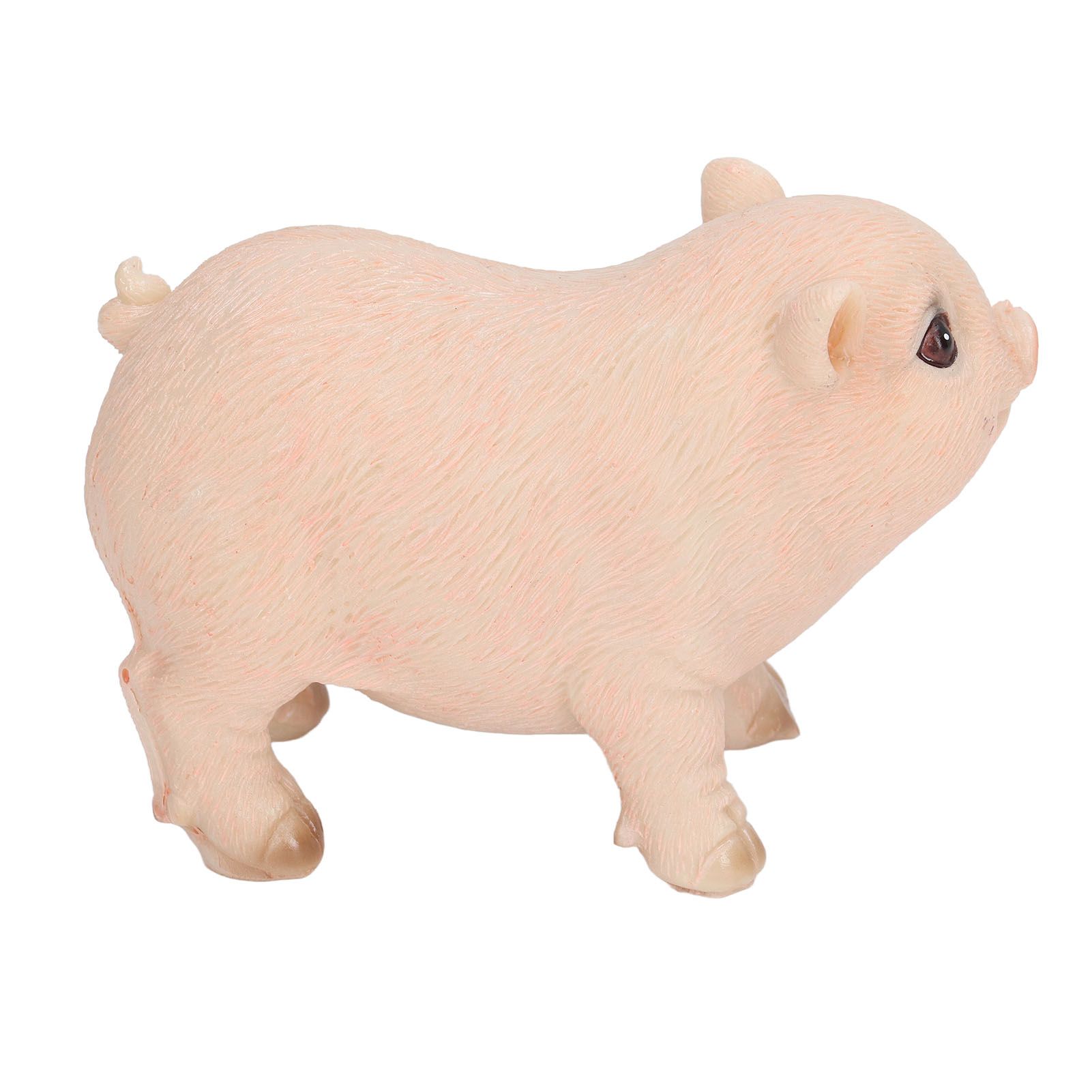 Cute Pig Garden Statue Resin Animals Figurine Outdoor Sculpture Resin Lawn Ornament Mini Pink - Image 4