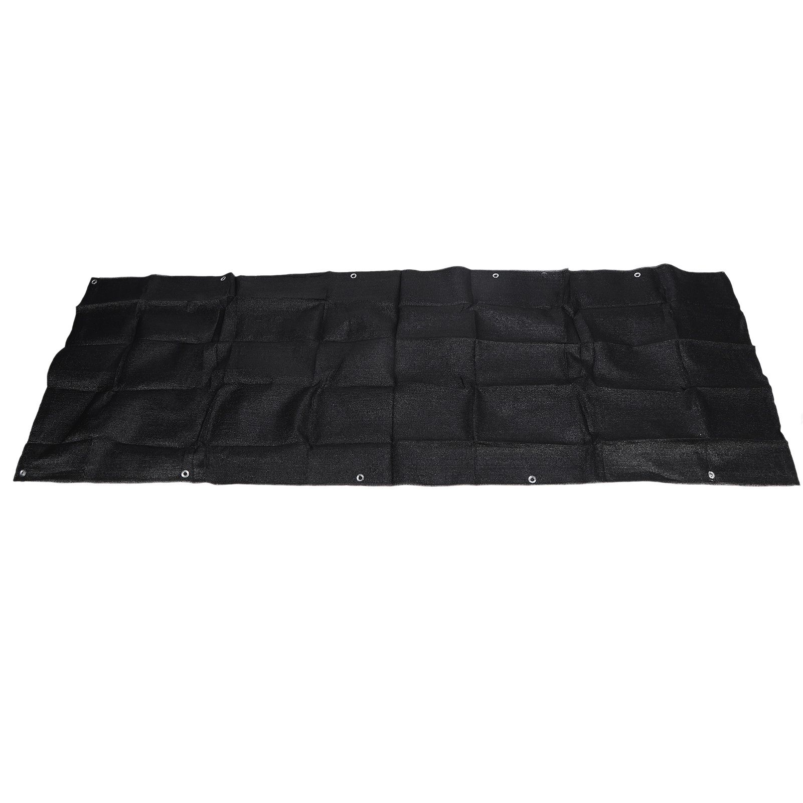 Balcony Privacy Screen Fence Cover HDPE UV Protection Privacy Screen Fence for Deck Patio Backyard Outdoor Pool Black - Image 4