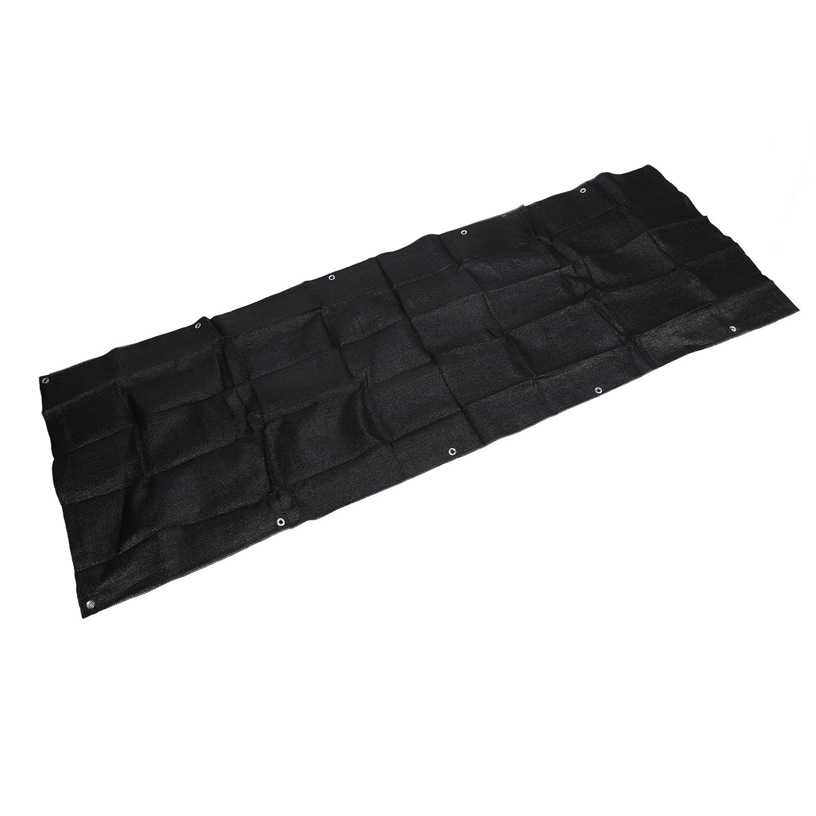 Balcony Privacy Screen Fence Cover HDPE UV Protection Privacy Screen Fence for Deck Patio Backyard Outdoor Pool Black - Image 5