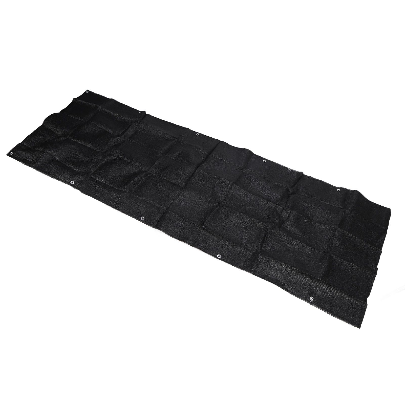 Balcony Privacy Screen Fence Cover HDPE UV Protection Privacy Screen Fence for Deck Patio Backyard Outdoor Pool Black - Image 6
