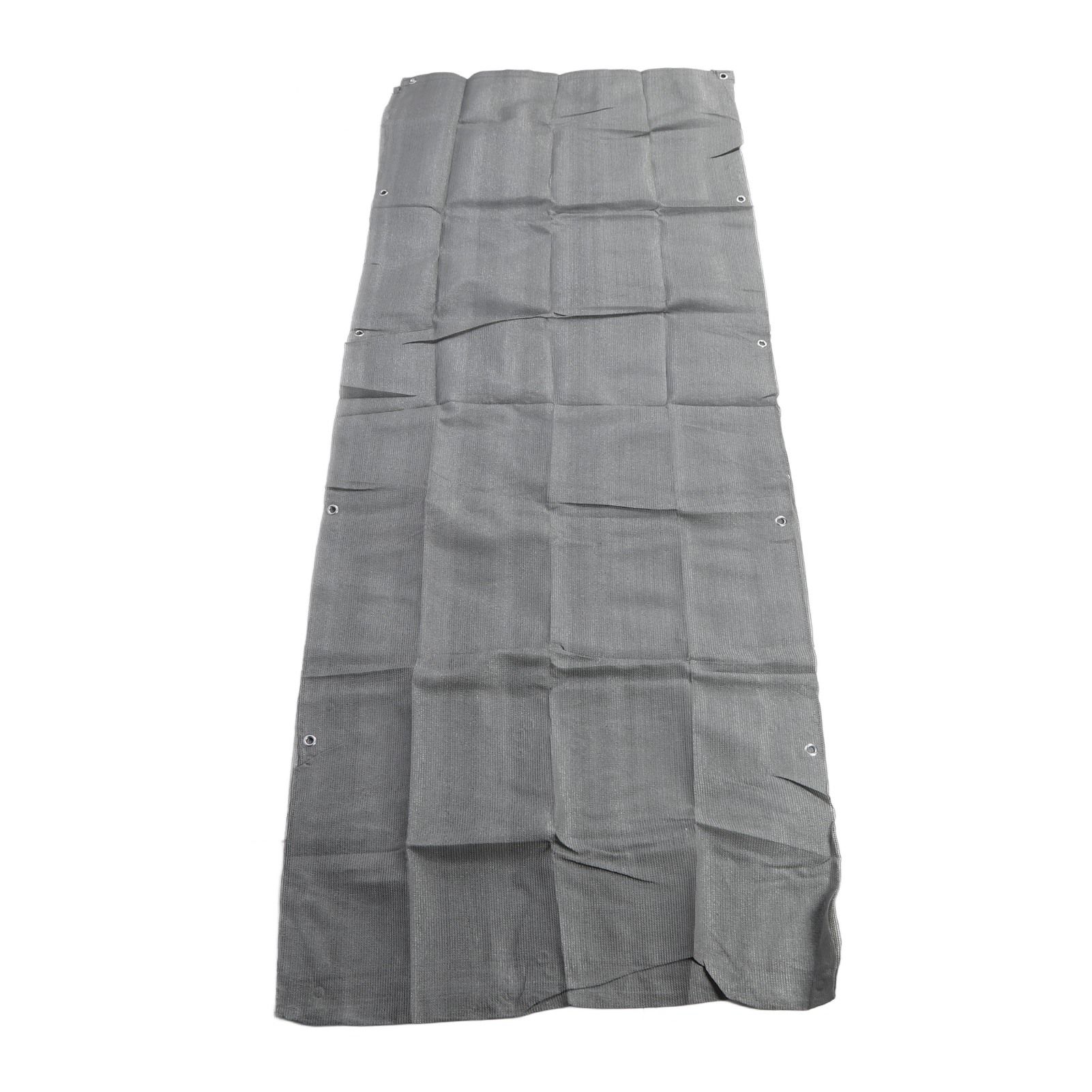 Balcony Privacy Screen Fence Cover HDPE UV Protection Privacy Screen Fence for Deck Patio Backyard Outdoor Pool Light Gray - Image 5