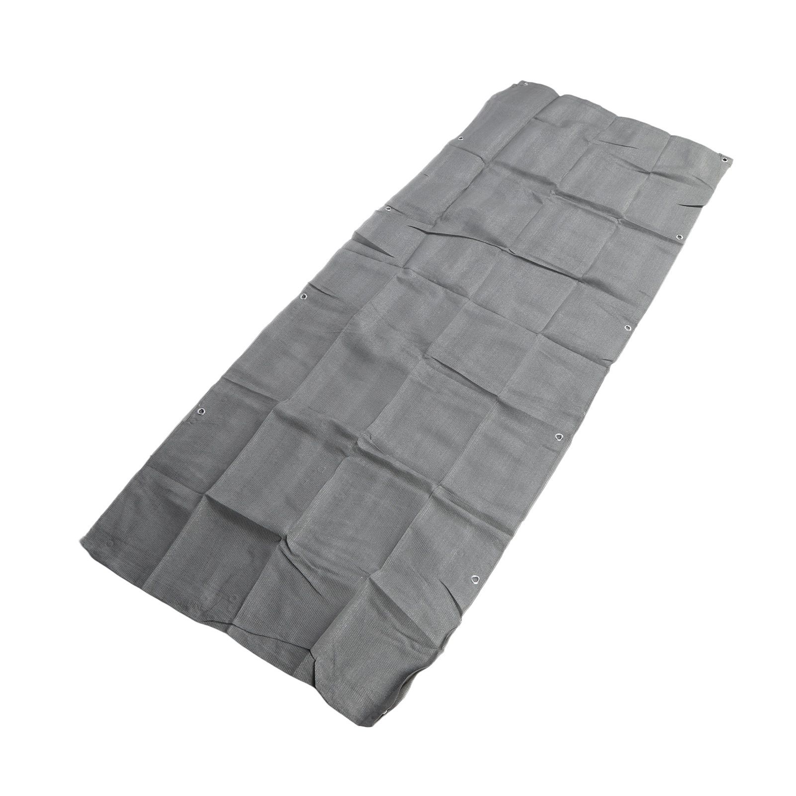 Balcony Privacy Screen Fence Cover HDPE UV Protection Privacy Screen Fence for Deck Patio Backyard Outdoor Pool Light Gray - Image 7