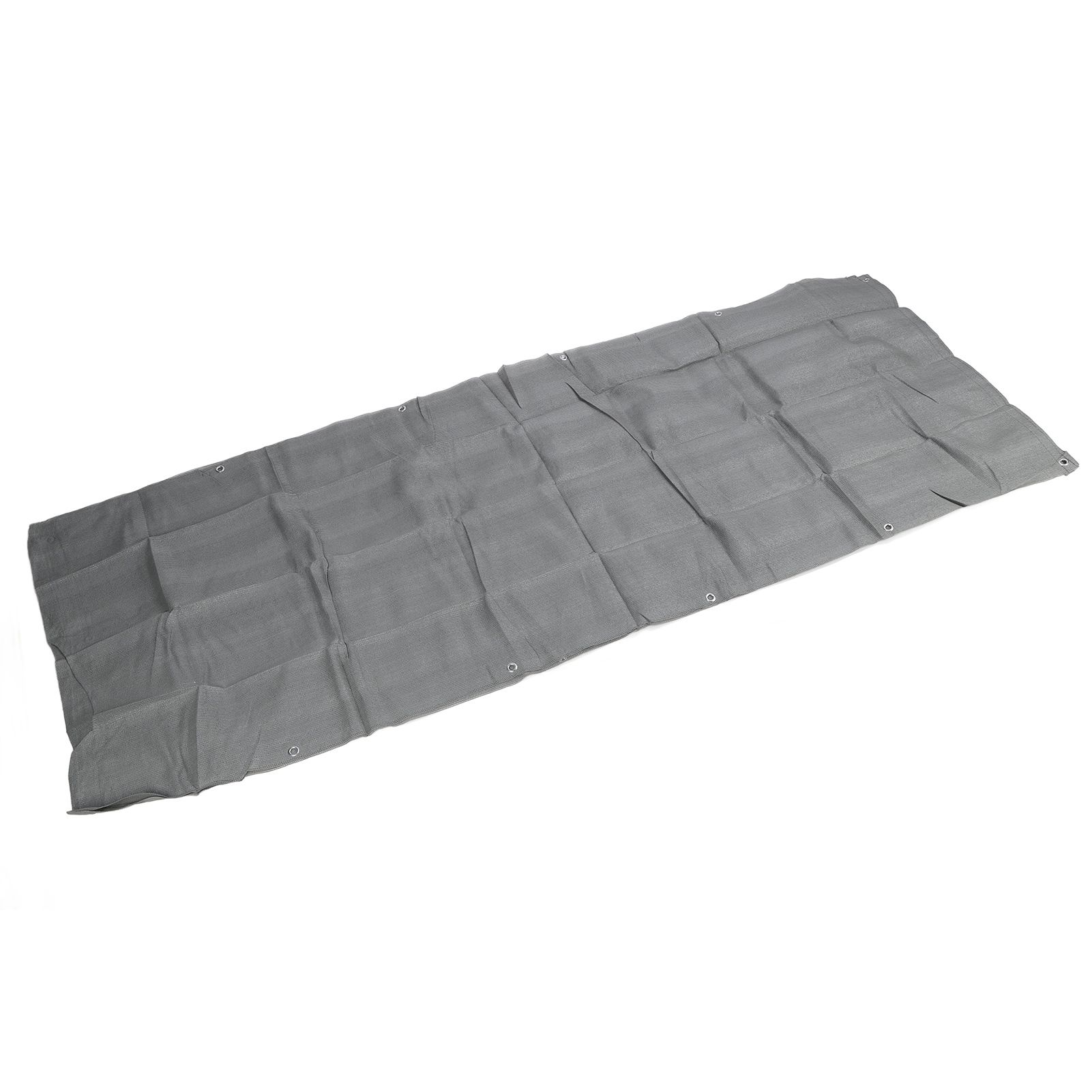 Balcony Privacy Screen Fence Cover HDPE UV Protection Privacy Screen Fence for Deck Patio Backyard Outdoor Pool Light Gray - Image 8