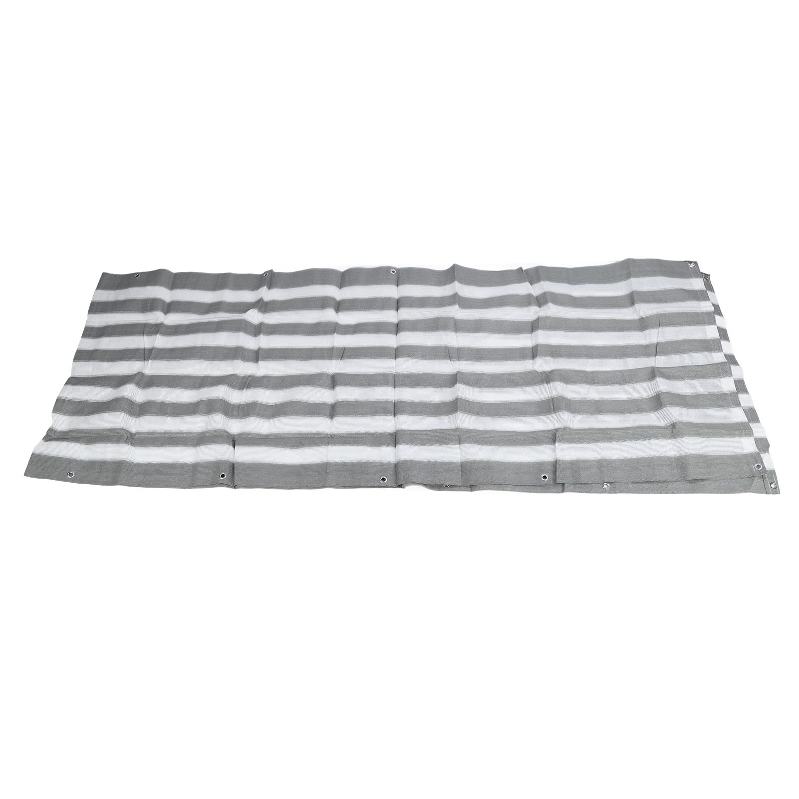 Balcony Privacy Screen Fence Cover HDPE UV Protection Privacy Screen Fence for Deck Patio Backyard Outdoor Pool Greyish White - Image 4