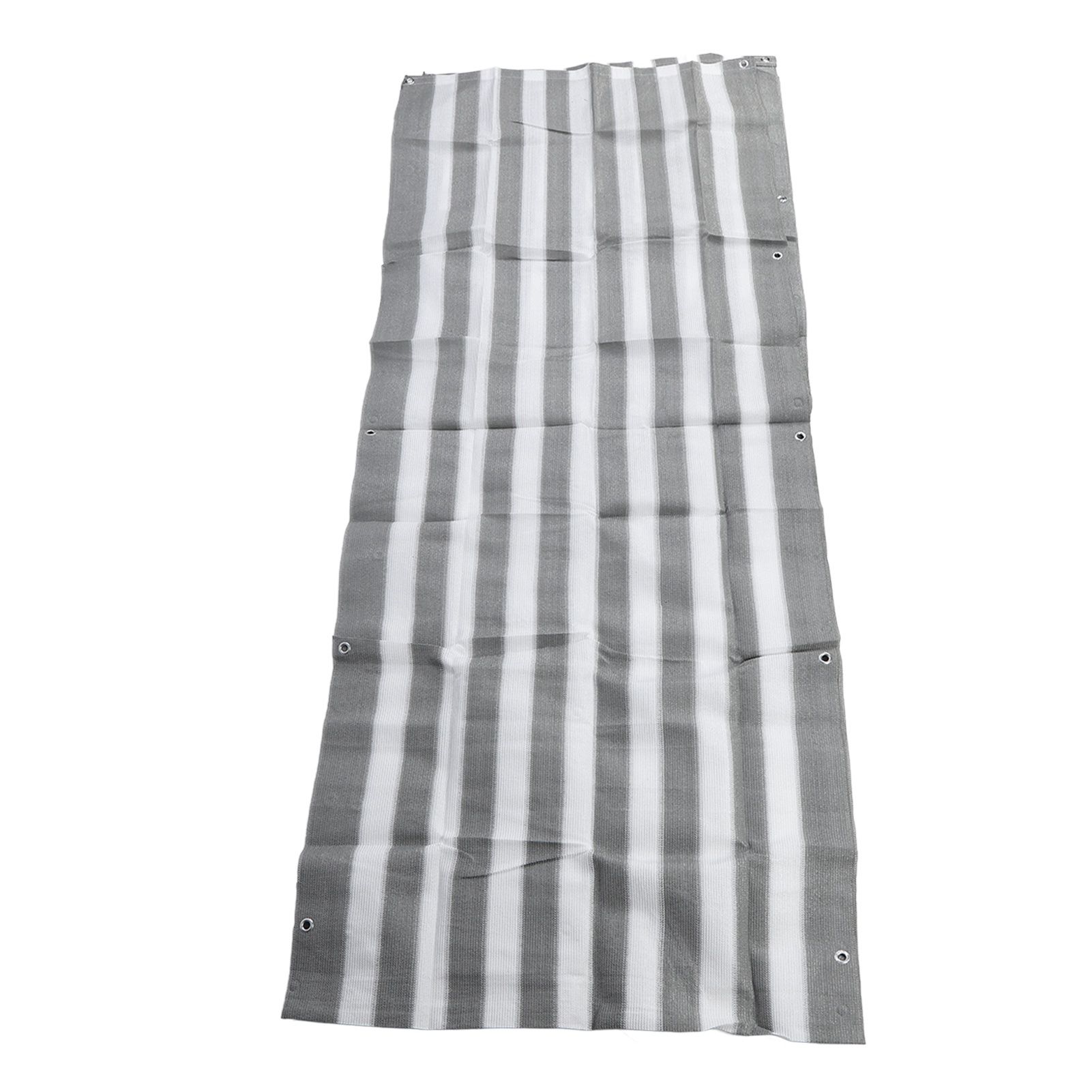 Balcony Privacy Screen Fence Cover HDPE UV Protection Privacy Screen Fence for Deck Patio Backyard Outdoor Pool Greyish White - Image 5