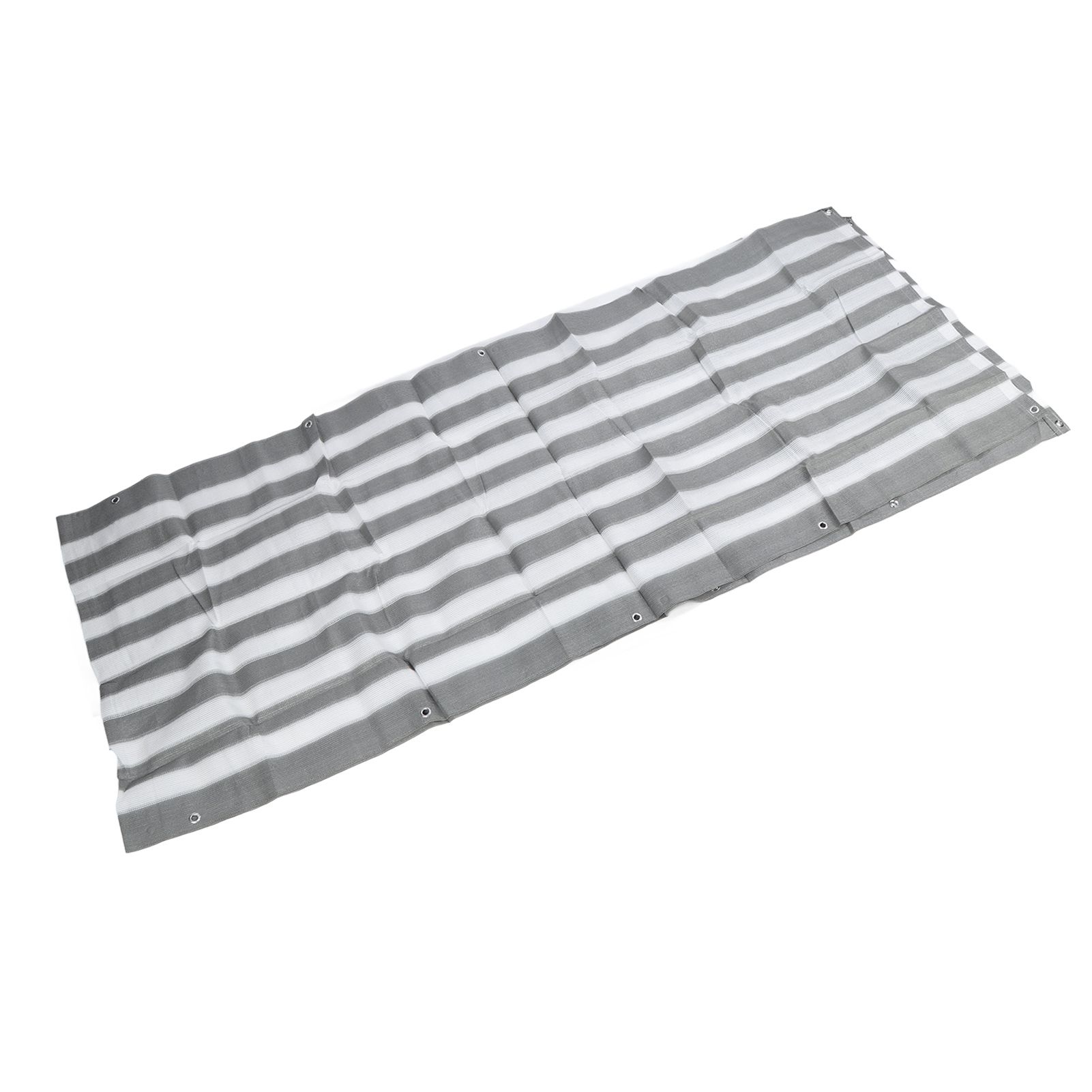 Balcony Privacy Screen Fence Cover HDPE UV Protection Privacy Screen Fence for Deck Patio Backyard Outdoor Pool Greyish White - Image 6