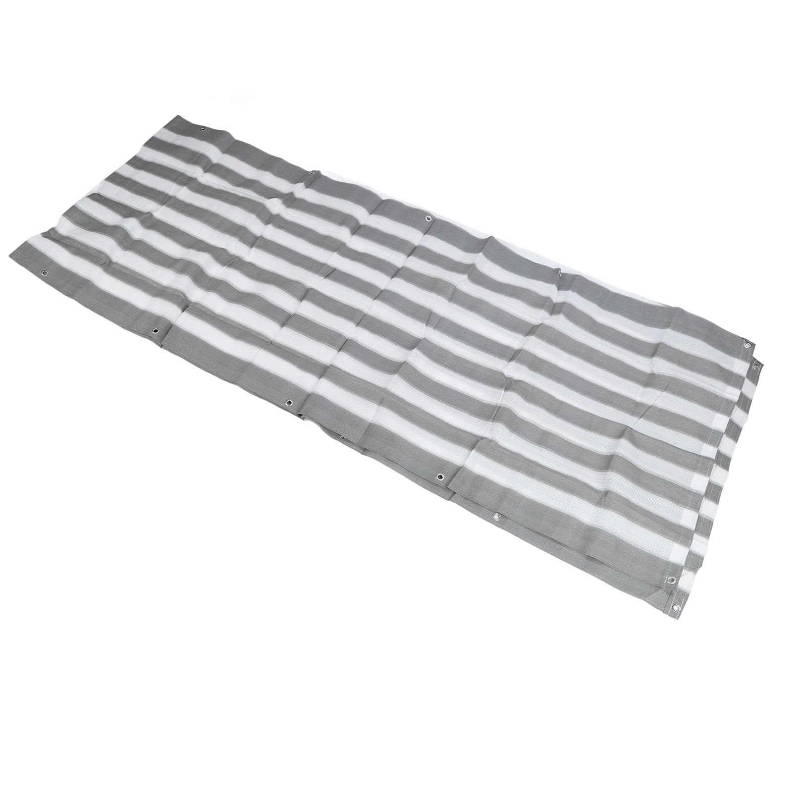 Balcony Privacy Screen Fence Cover HDPE UV Protection Privacy Screen Fence for Deck Patio Backyard Outdoor Pool Greyish White - Image 7