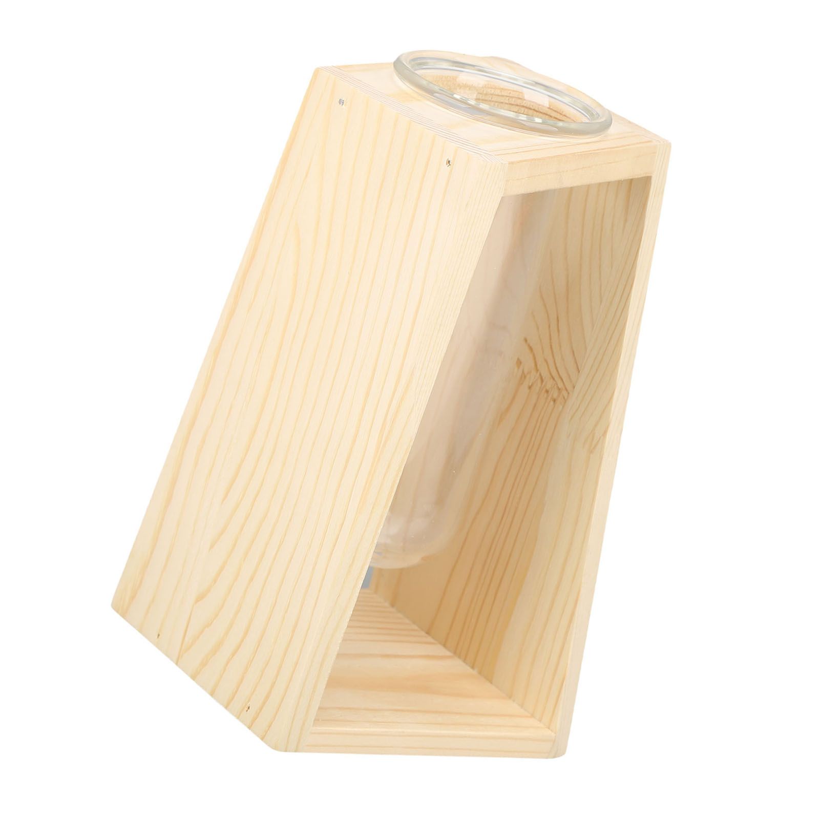 Glass Test Tube Plant Terrarium Multipurpose Innovative Hand Crafted Desktop Plant Terrarium for Hydroponic Plants Logs - Image 6