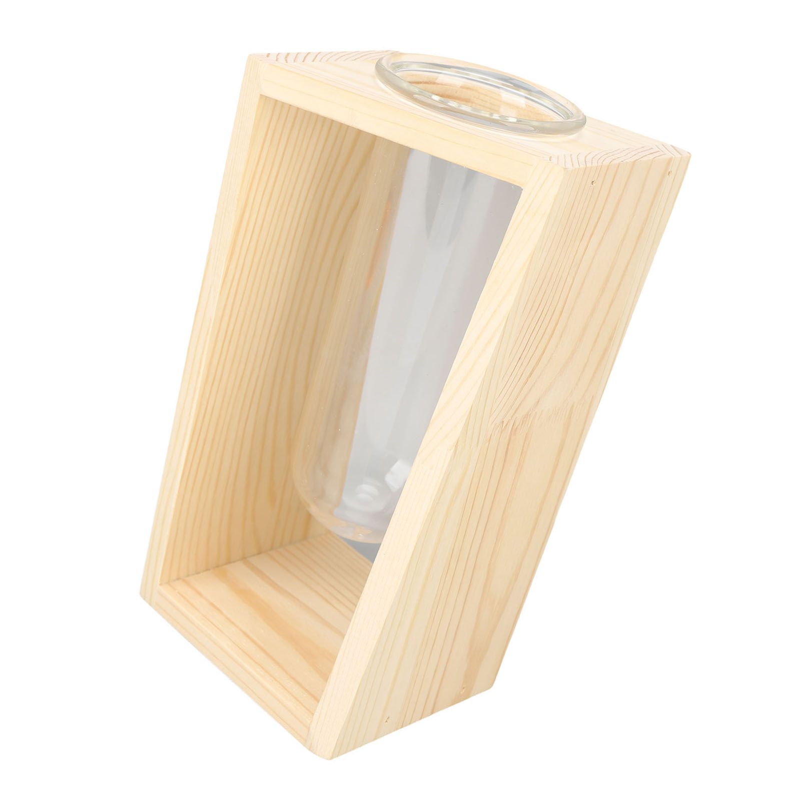 Glass Test Tube Plant Terrarium Multipurpose Innovative Hand Crafted Desktop Plant Terrarium for Hydroponic Plants Logs - Image 7