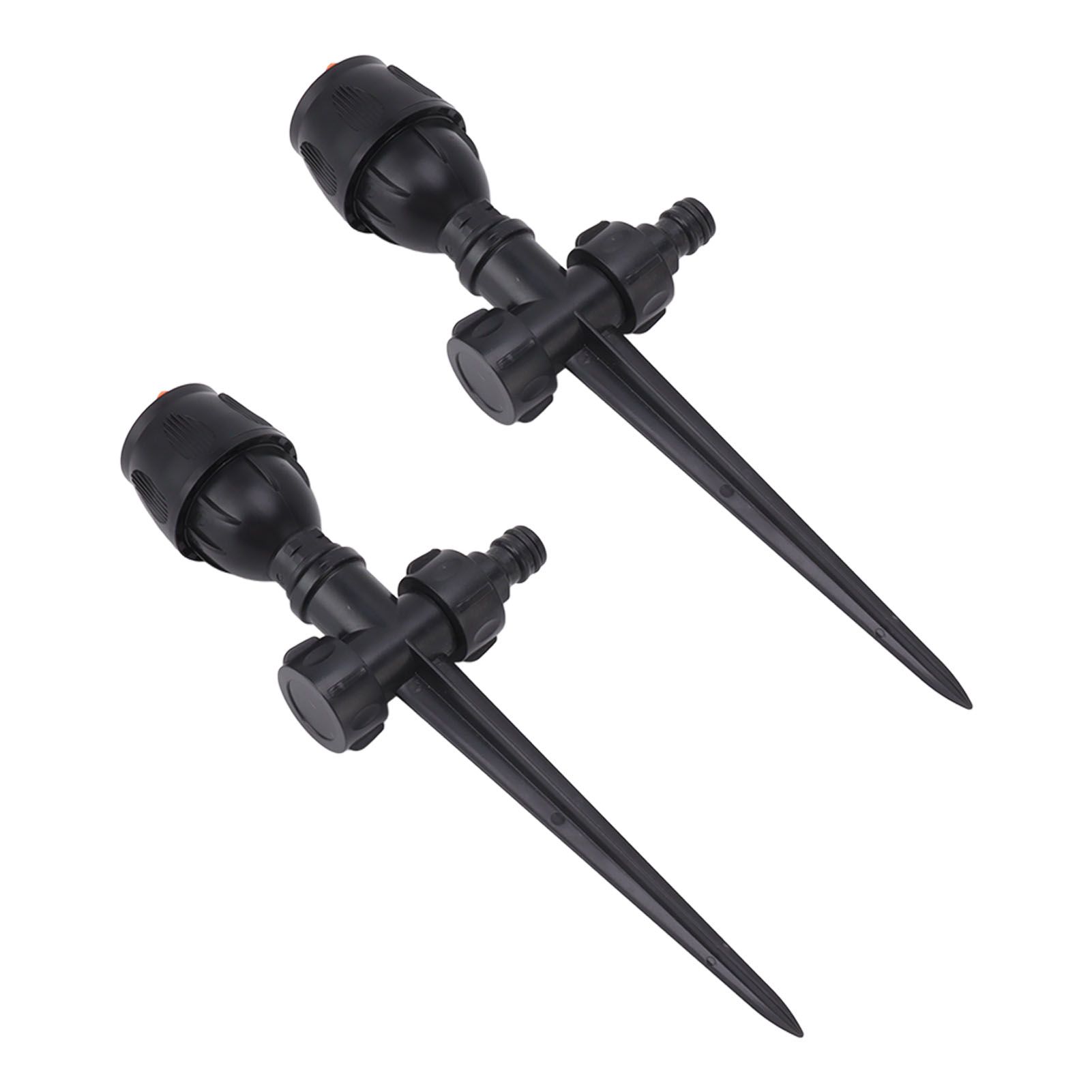 2pcs Garden Sprinklers Plastic 360 Degree Rotating Irrigation Sprinkler Large Area Coverage Sprinkler for Garden Yard Lawn - Image 4