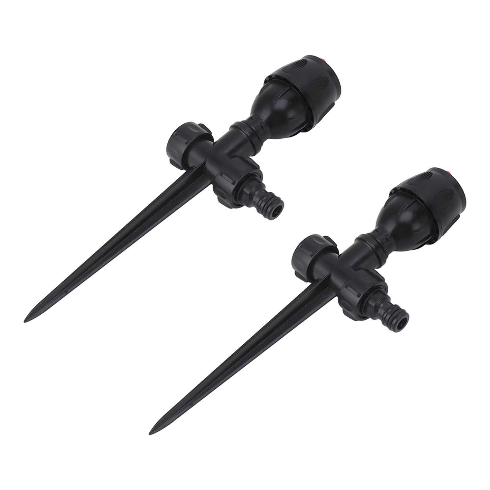 2pcs Garden Sprinklers Plastic 360 Degree Rotating Irrigation Sprinkler Large Area Coverage Sprinkler for Garden Yard Lawn - Image 5
