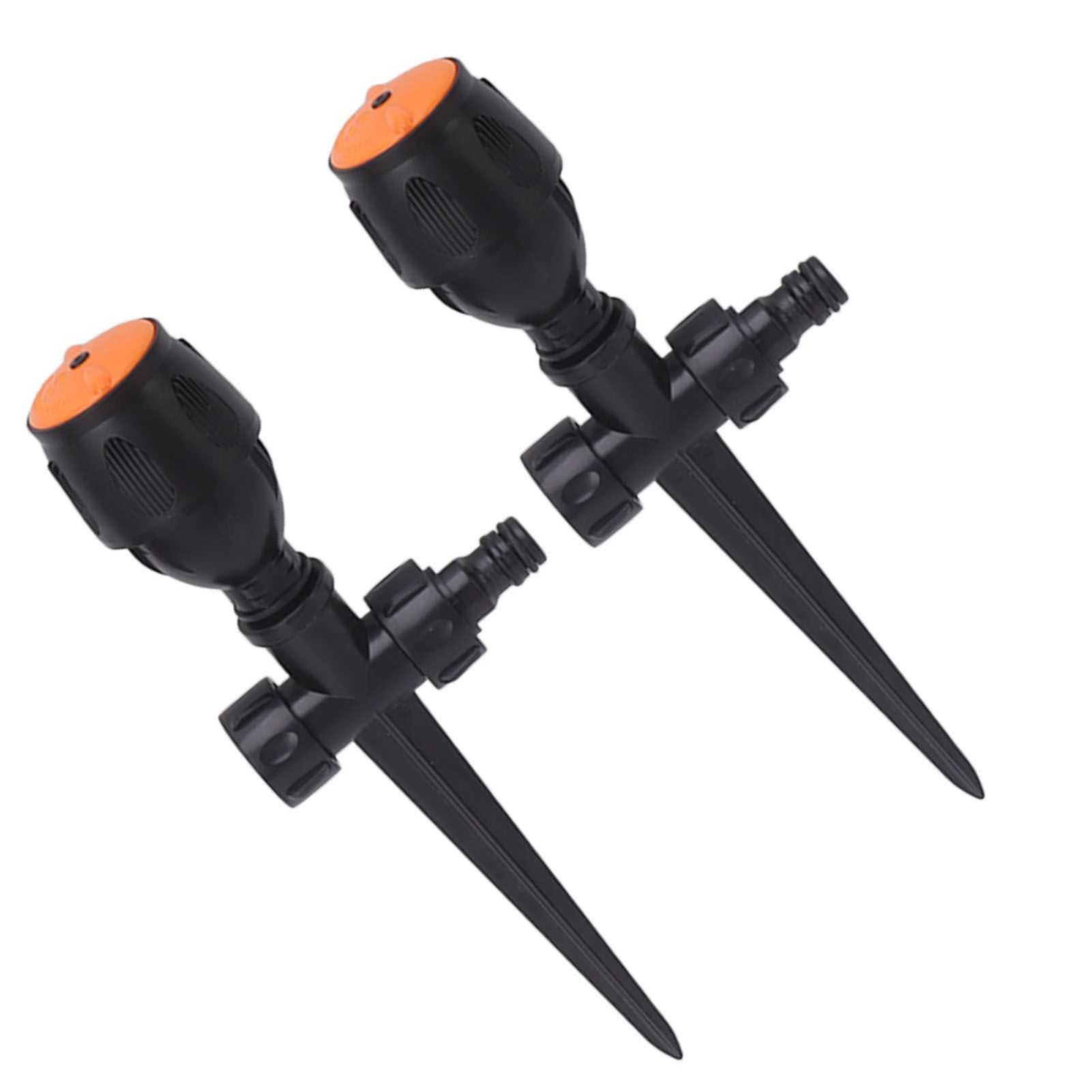 2pcs Garden Sprinklers Plastic 360 Degree Rotating Irrigation Sprinkler Large Area Coverage Sprinkler for Garden Yard Lawn - Image 6