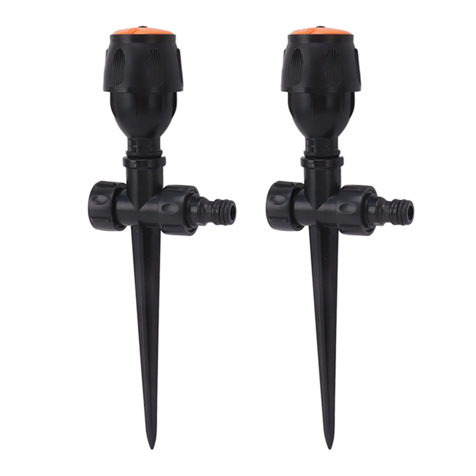 2pcs Garden Sprinklers Plastic 360 Degree Rotating Irrigation Sprinkler Large Area Coverage Sprinkler for Garden Yard Lawn - Image 8
