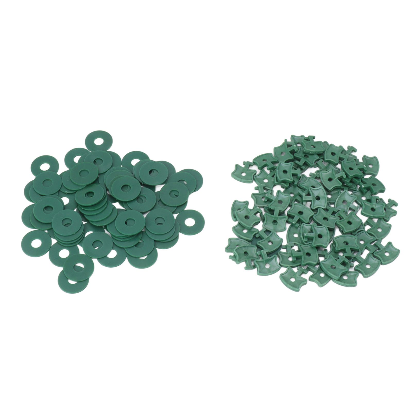 100PCS Greenhouse Twist Clips Plastic Shading Fixing Clips with Washers for Greenhouse Insulation Bubble Netting Wrap - Image 5