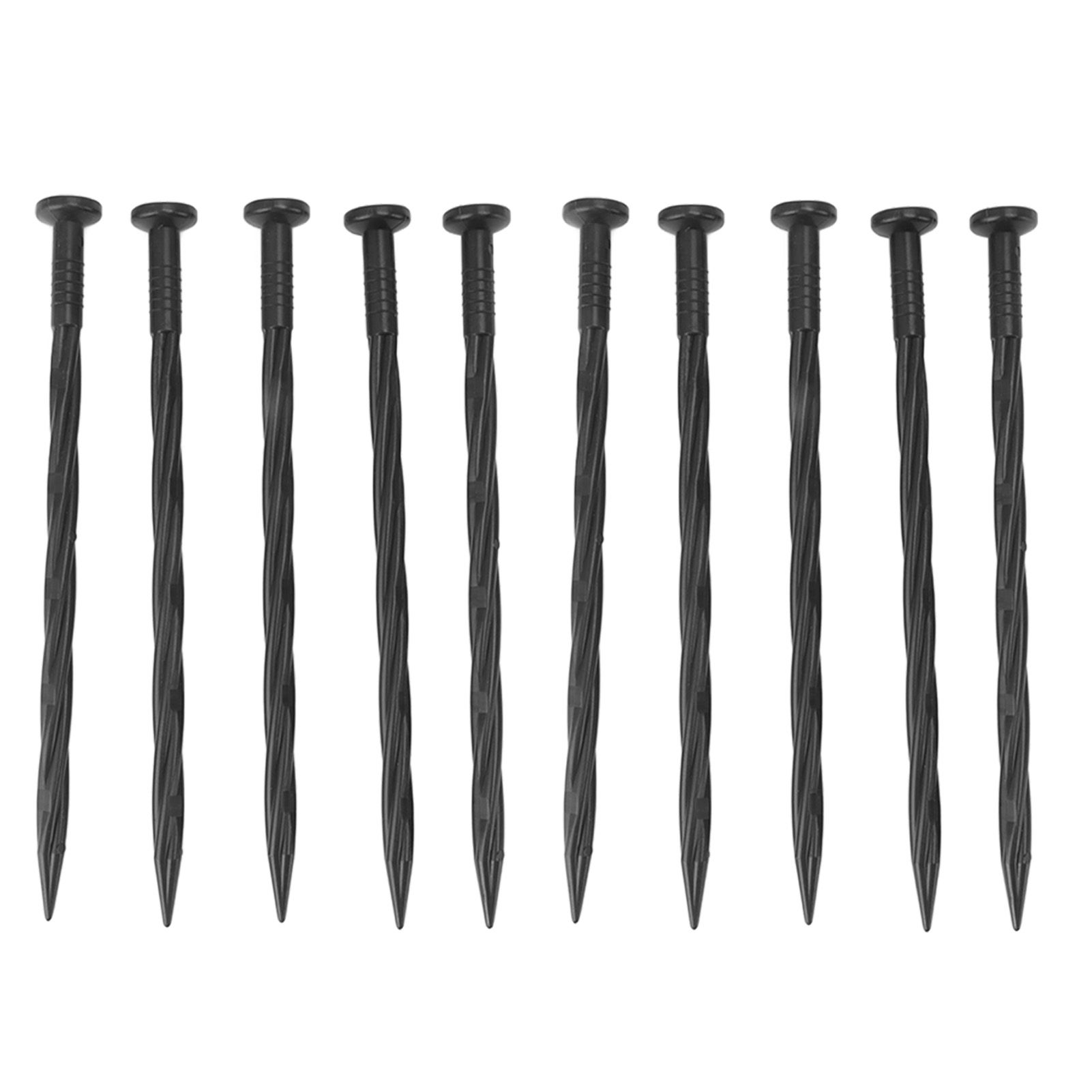 50Pcs Edging Stakes Spiral Nylon Landscape Anchoring Spikes for Paver Edging Weed Barriers Turf Tent - Image 7