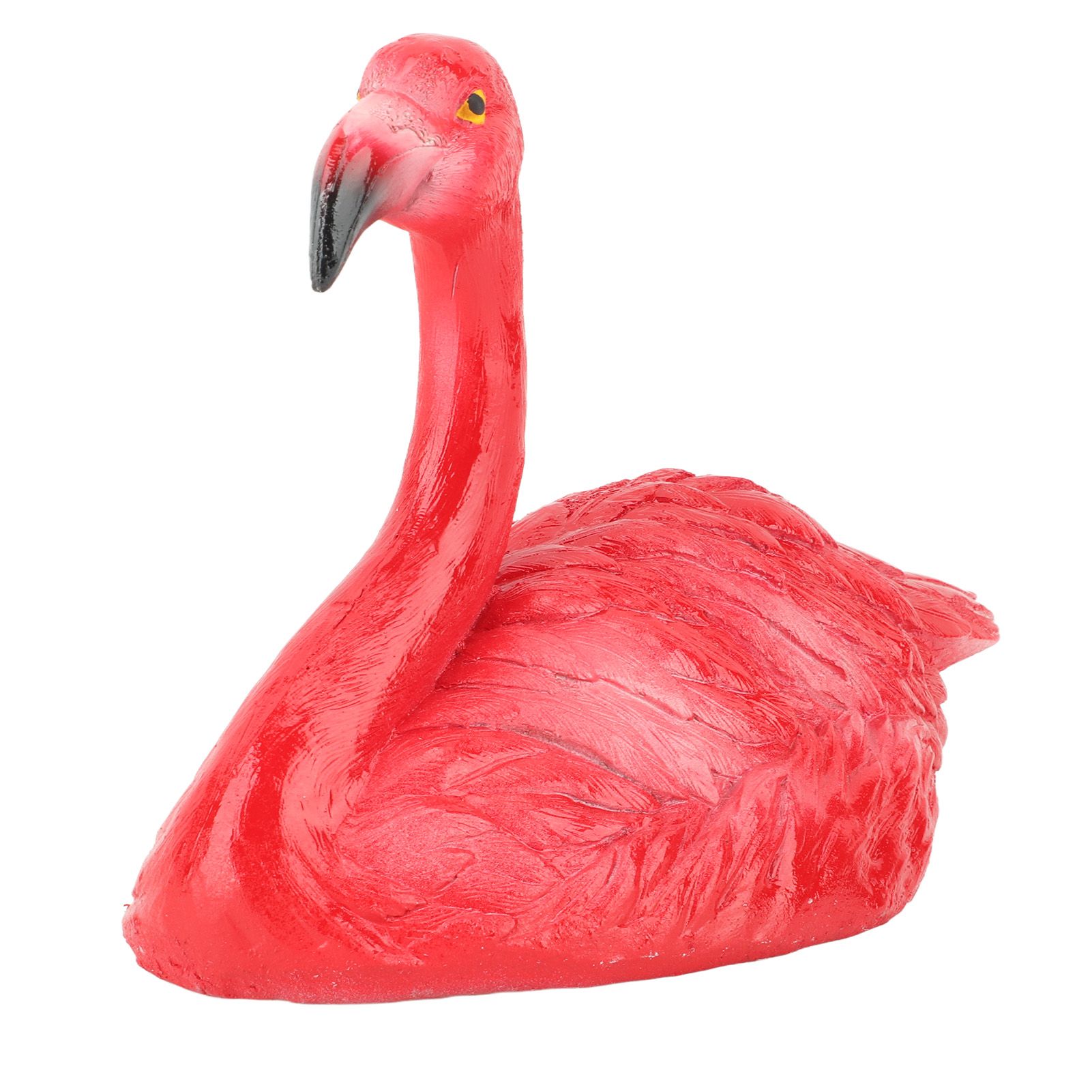 Flamingo Decorations Floating Flamingo Ornaments for Fish Pond Fish Tank Backyard Patio Lawn Small Red Head Up Flamingo - Image 1