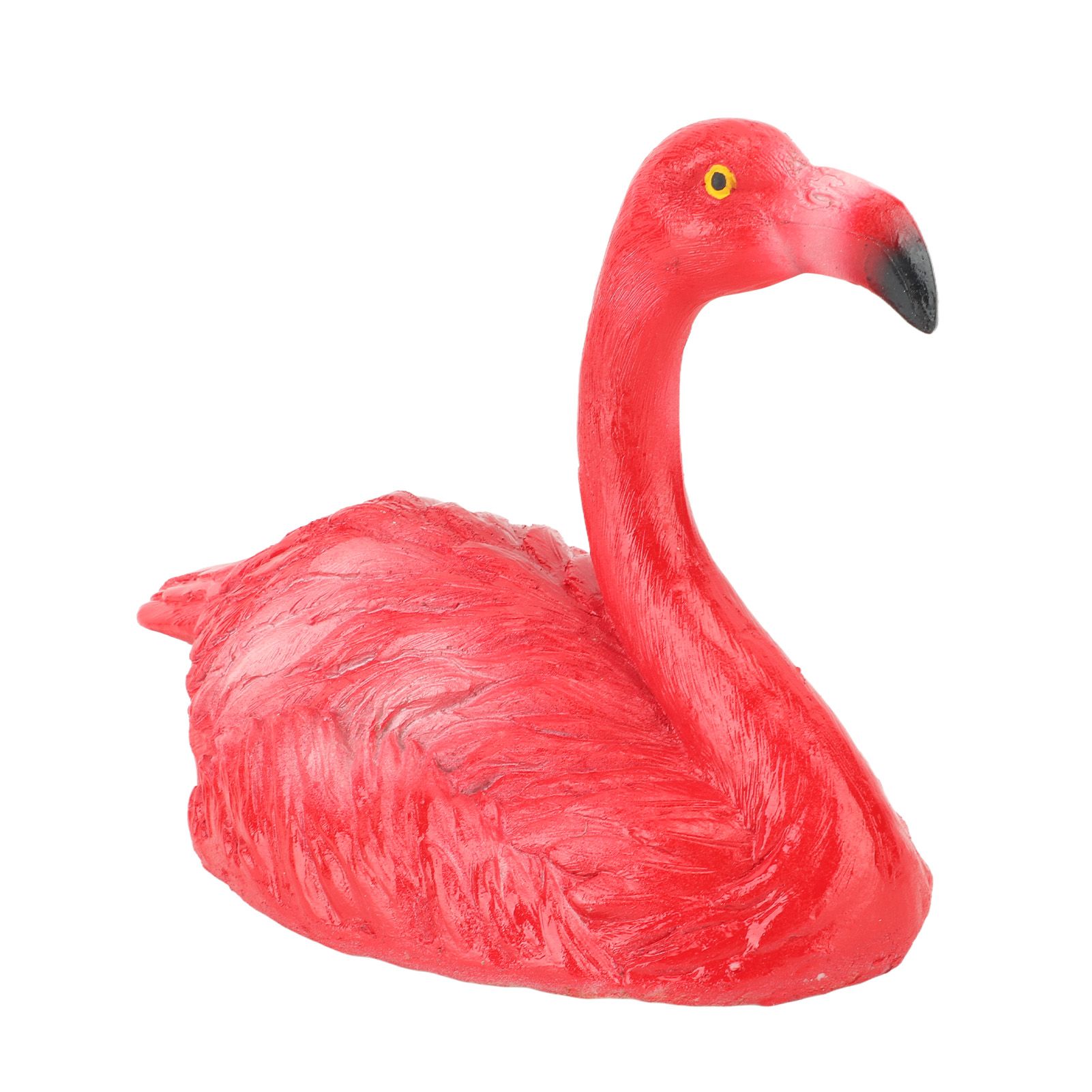 Flamingo Decorations Floating Flamingo Ornaments for Fish Pond Fish Tank Backyard Patio Lawn Small Red Head Up Flamingo - Image 3