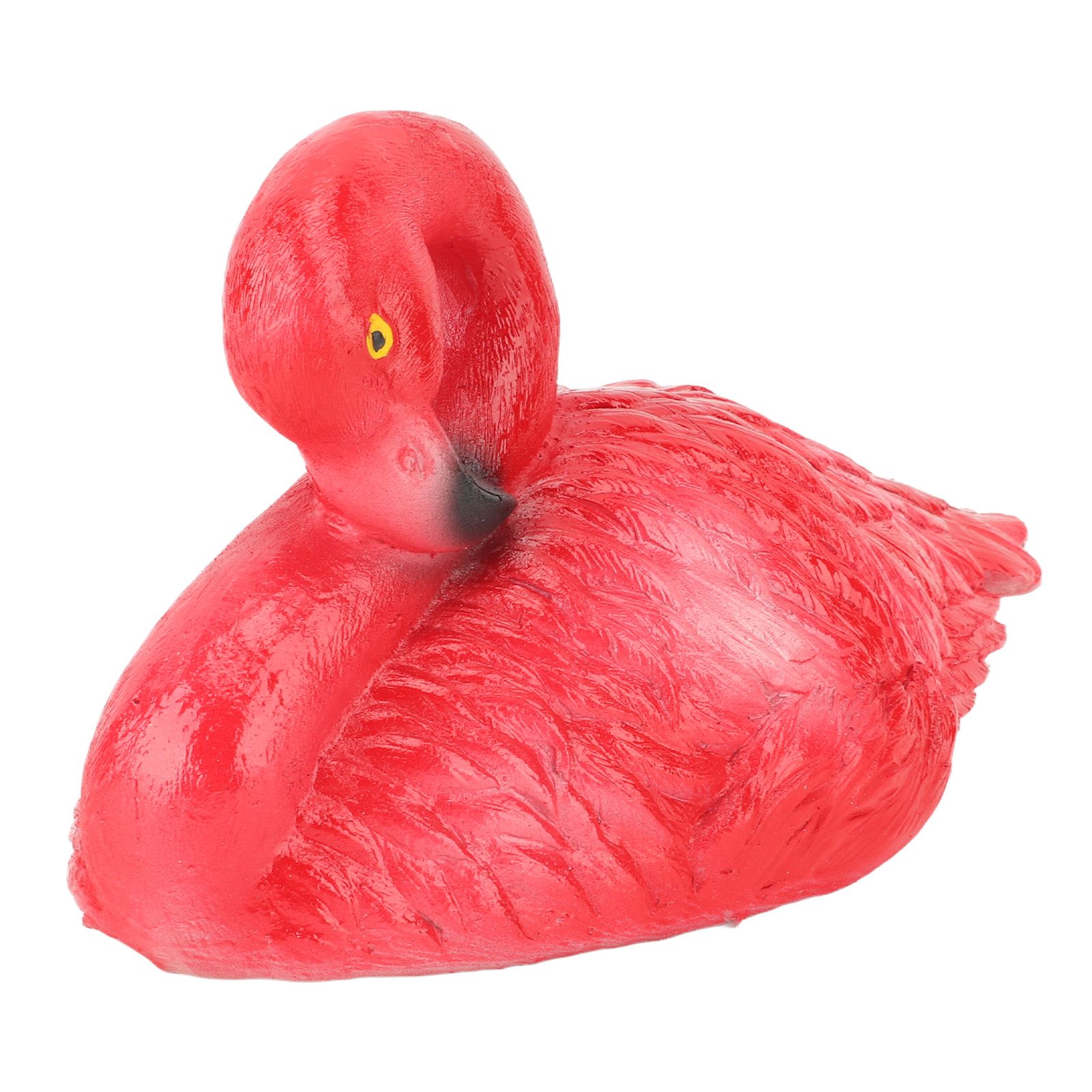 Flamingo Decorations Floating Flamingo Ornaments for Fish Pond Fish Tank Backyard Patio Lawn Small Red Resting Flamingo - Image 1