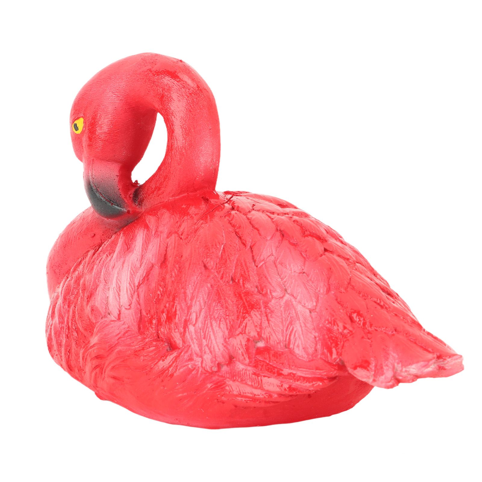 Flamingo Decorations Floating Flamingo Ornaments for Fish Pond Fish Tank Backyard Patio Lawn Small Red Resting Flamingo - Image 6