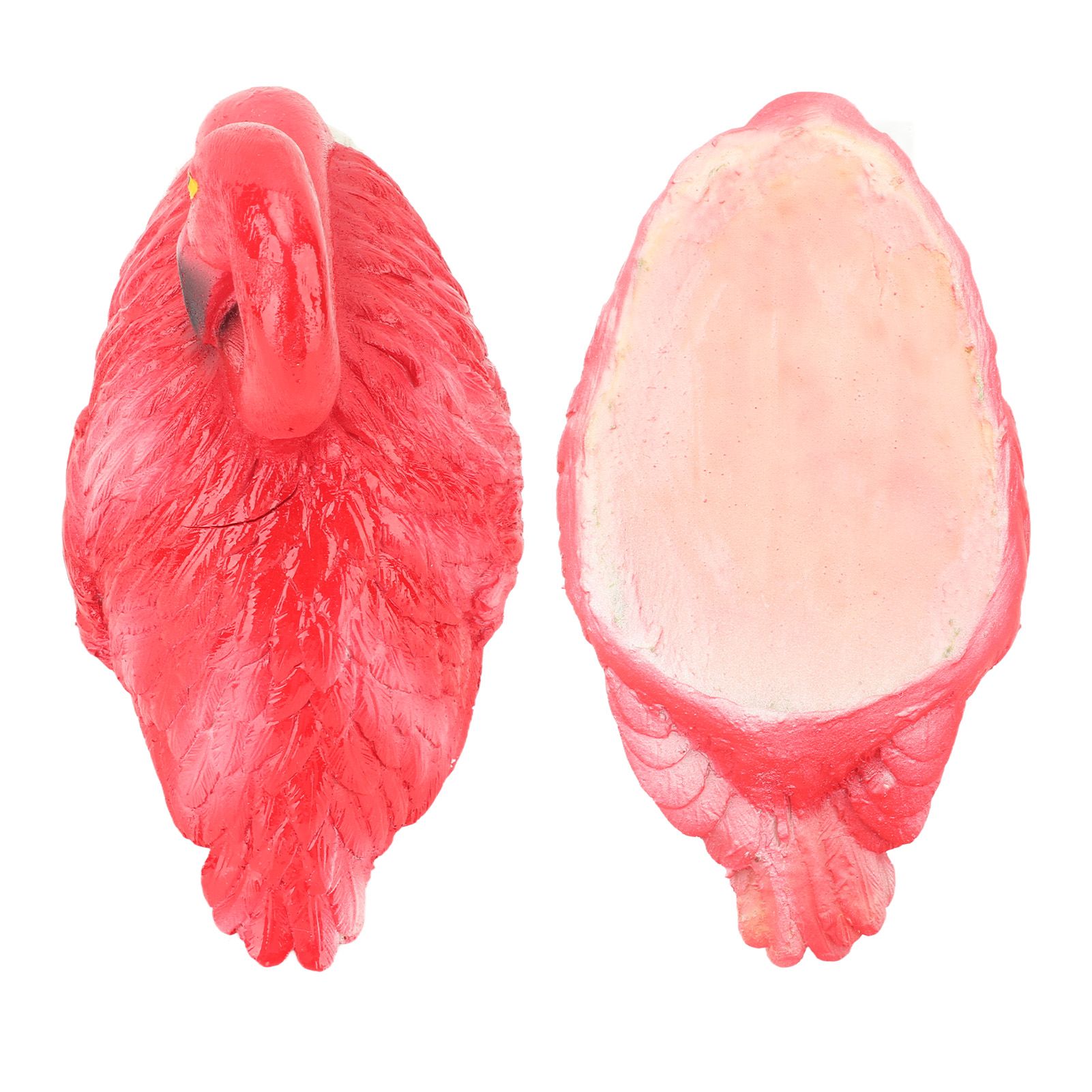 Flamingo Decorations Floating Flamingo Ornaments for Fish Pond Fish Tank Backyard Patio Lawn Small Red Resting Flamingo - Image 8