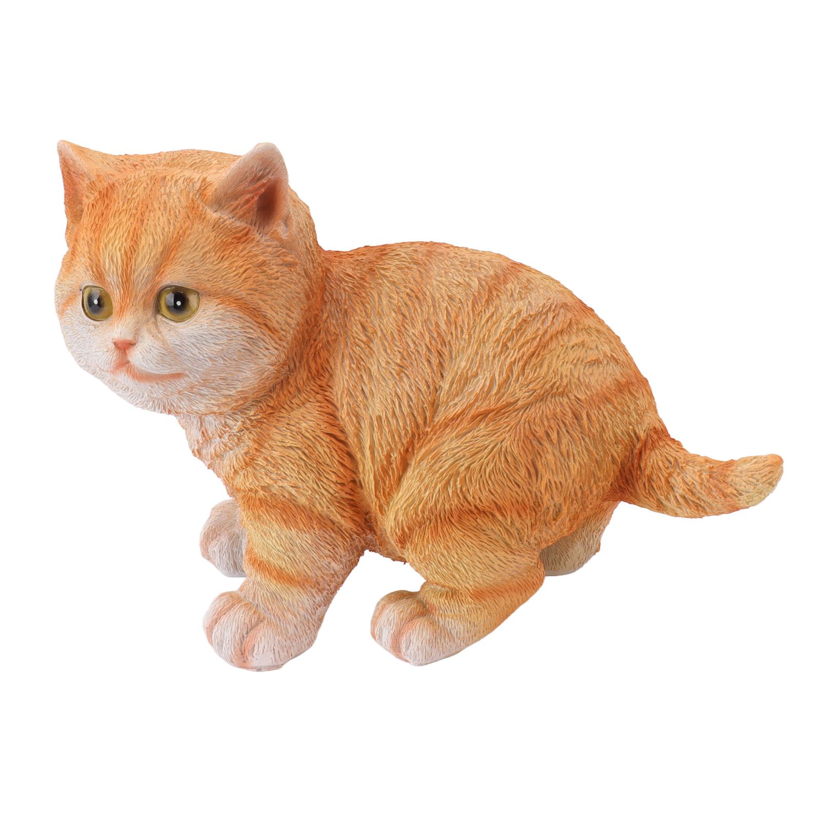 Outdoor Garden Decor Cat Statues Kitten Ornaments Gardening Decorations Gardening Kitten Sculpture - Image 2