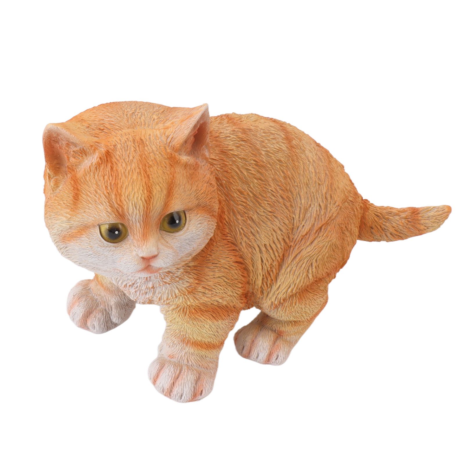 Outdoor Garden Decor Cat Statues Kitten Ornaments Gardening Decorations Gardening Kitten Sculpture - Image 7