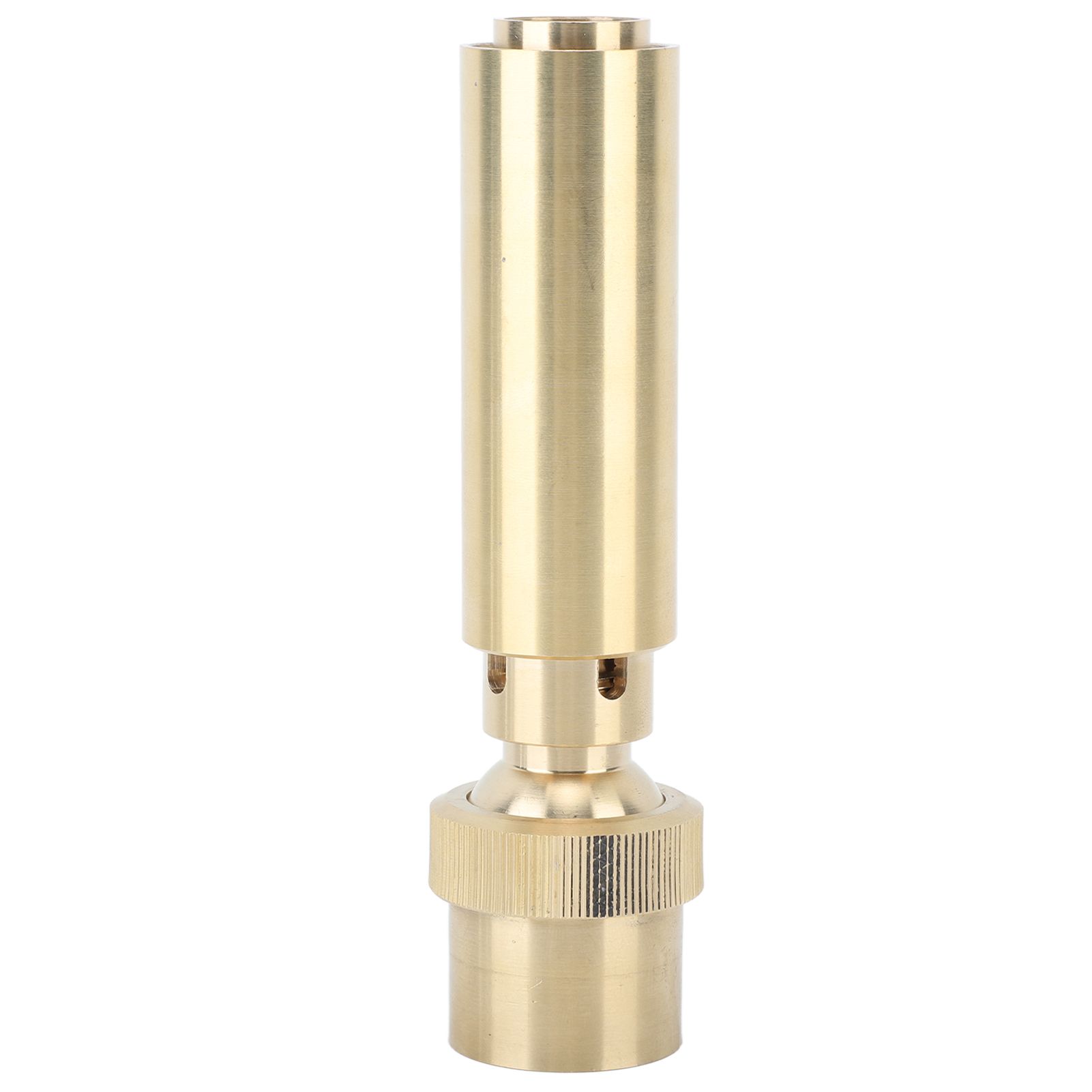 Fountain Nozzle Brass Column Fountain Nozzle Heads Fountain Equipment for Garden Pond G1.5 in - Image 1