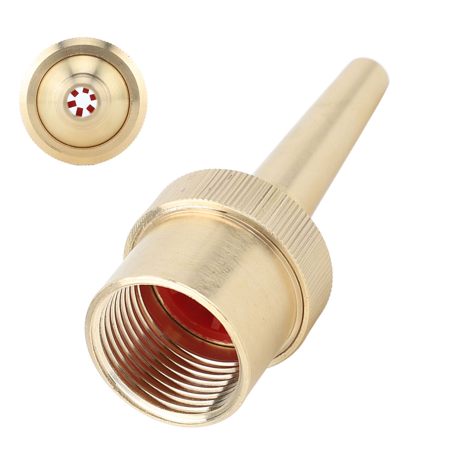 Brass Direct Fountain Nozzle Female Screw Connection Spherical Joint Adjustable Direct Fountain Nozzle for Pond Garden G1.5in - Image 8