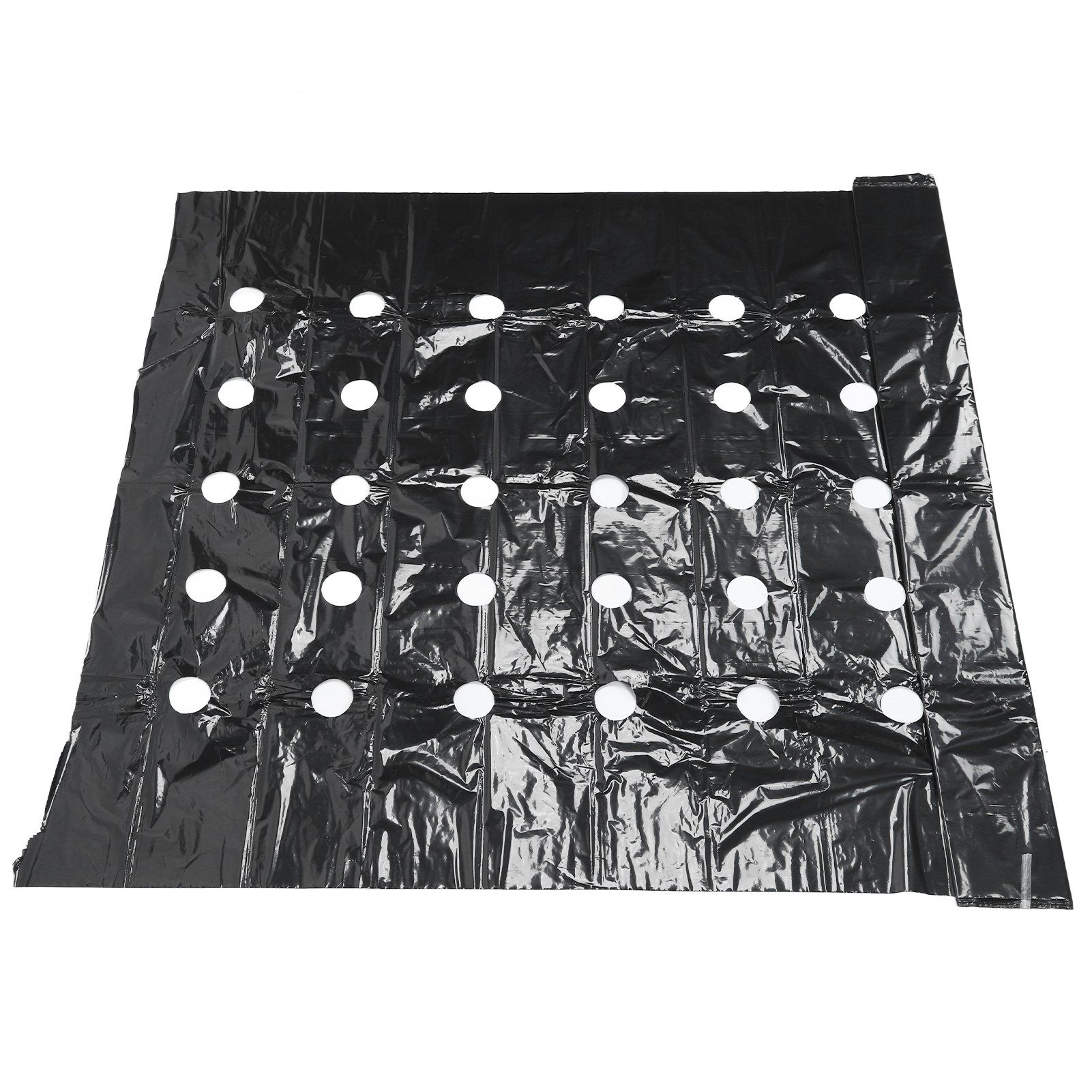 Greenhouse Perforated Mulch High Tenacity Black Durable Perforated PE Mulch Film for Plants Grow - Image 1
