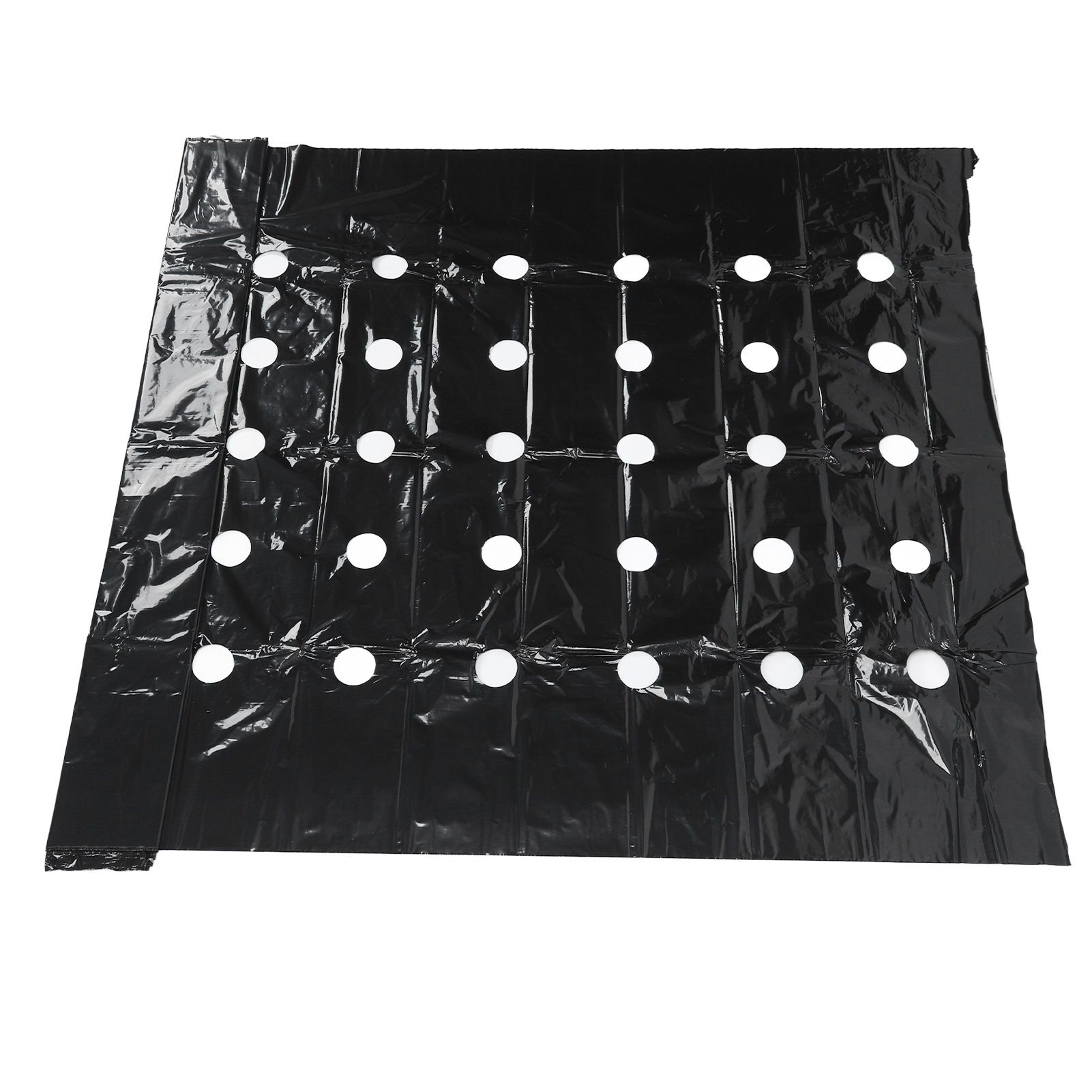 Greenhouse Perforated Mulch High Tenacity Black Durable Perforated PE Mulch Film for Plants Grow - Image 2