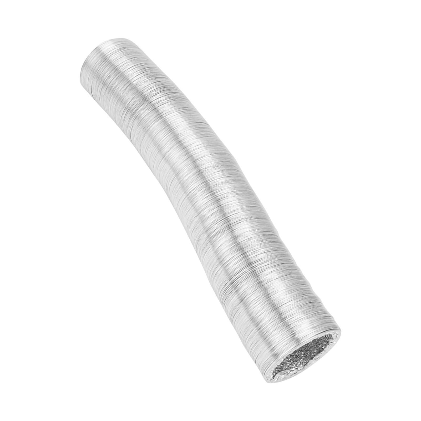 Vent Hose 4 Inch Flexible Double Sided Aluminum Foil Duct Ventilation Pipe 4 Layer Protection Leakage Proof Air Ducting 10m/393.7in - Image 6