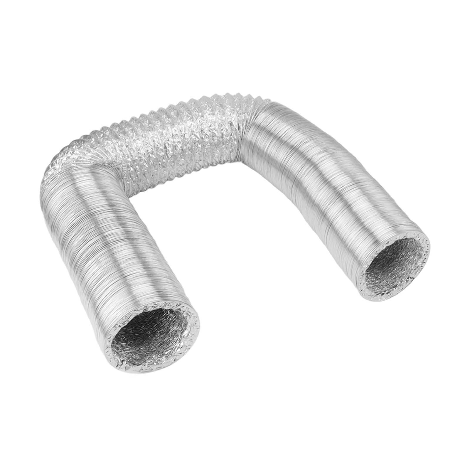 Vent Hose 4 Inch Flexible Double Sided Aluminum Foil Duct Ventilation Pipe 4 Layer Protection Leakage Proof Air Ducting 10m/393.7in - Image 8
