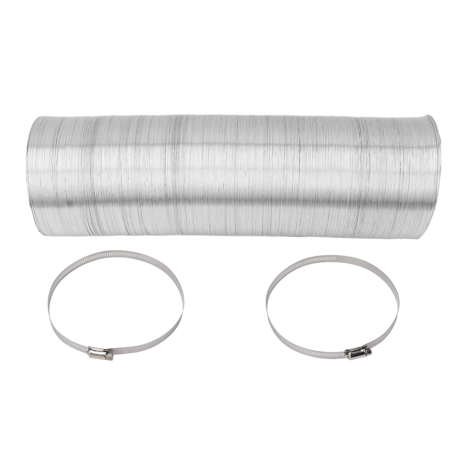 6in Flexible Ducting Hose 4 Layer Flexible Foil Ducting Dryer Air Vent Hose for HVAC Ventilation 5m/16ft - Image 1