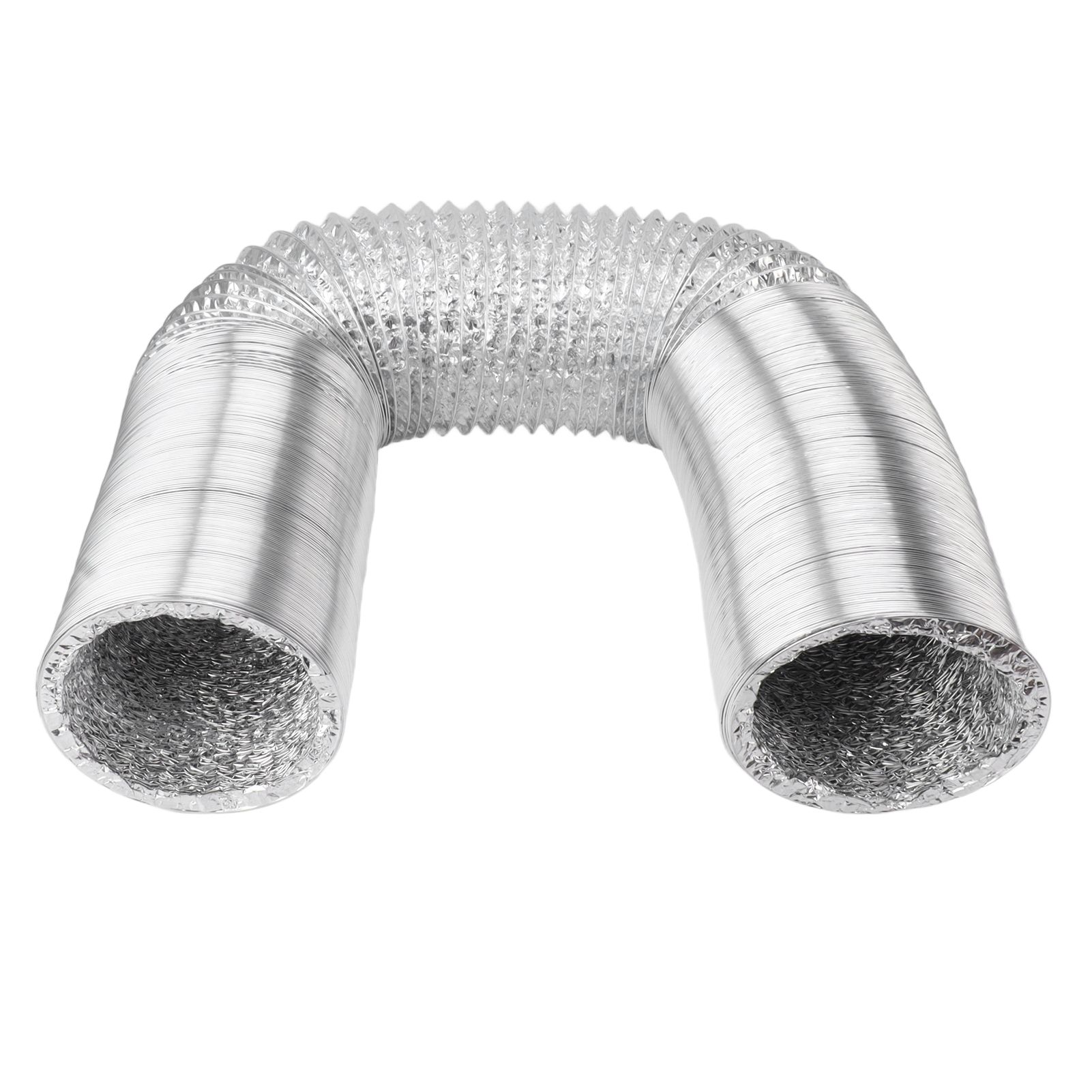 6in Flexible Ducting Hose 4 Layer Flexible Foil Ducting Dryer Air Vent Hose for HVAC Ventilation 10m/33ft - Image 7
