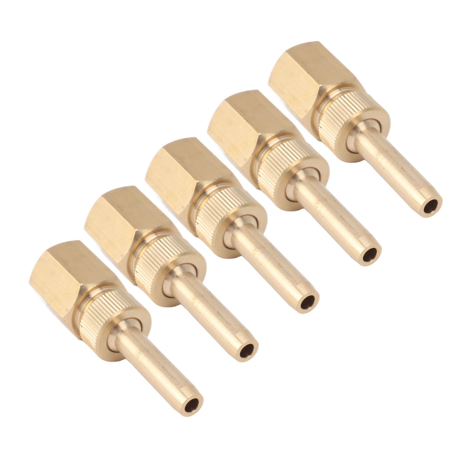 5PCS Fountain Nozzle Fountain Water Spray Sprinkler Head Swimming Pool Brass Deck Jet Nozzle Direct Injection G1/2in Inner Thread - Image 5