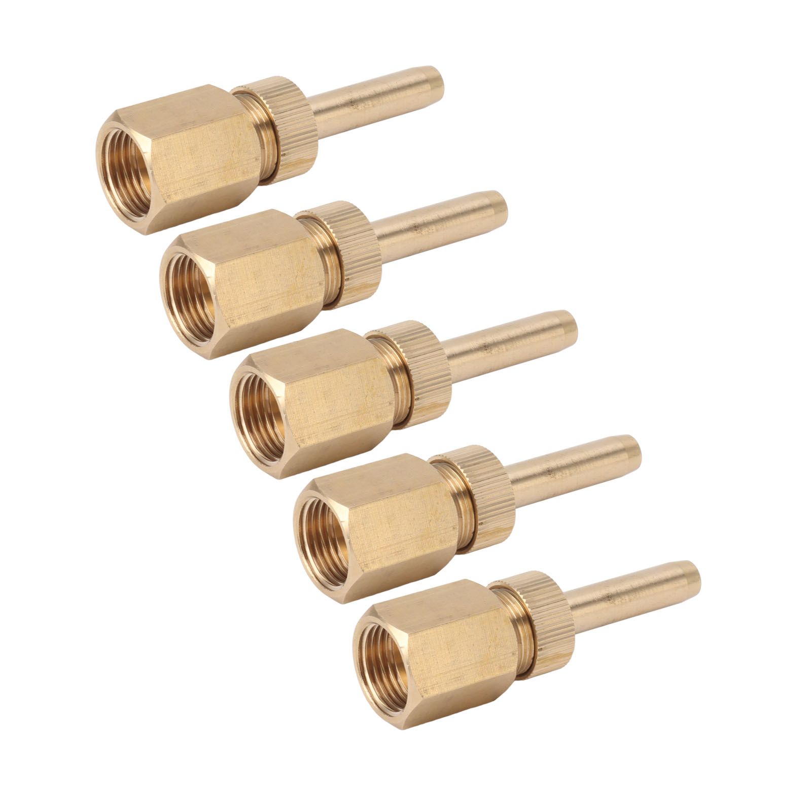 5PCS Fountain Nozzle Fountain Water Spray Sprinkler Head Swimming Pool Brass Deck Jet Nozzle Direct Injection G1/2in Inner Thread - Image 7