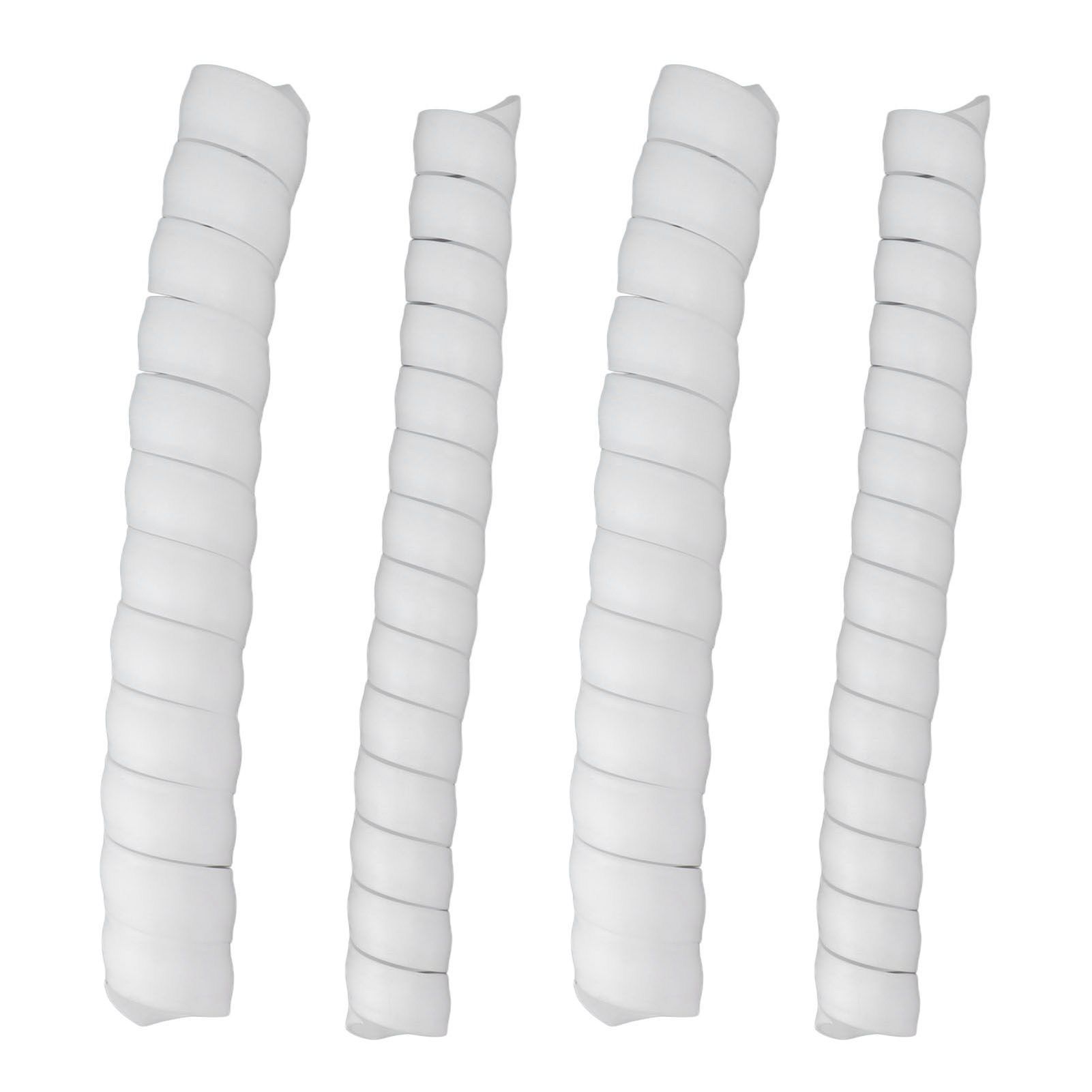 Tree Trunk Protector Plastic Spiral Tree Guard Tree Bark Protector Tube Wraps to Protect Saplings Plants From Deer Rabbit Rodents Mowers 4pcs - Image 1